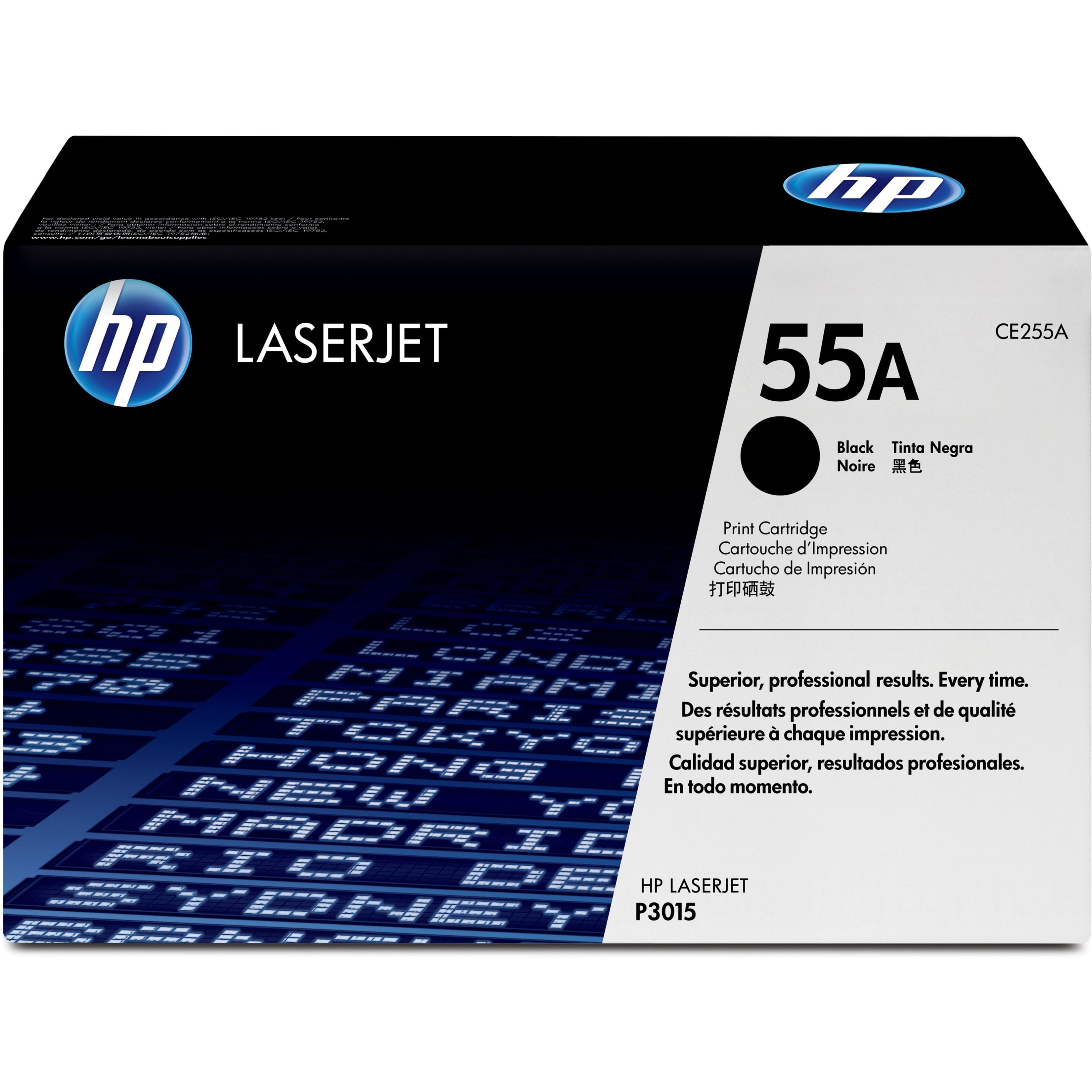 HP 55A (CE255A) Black Original LaserJet Toner Cartridge