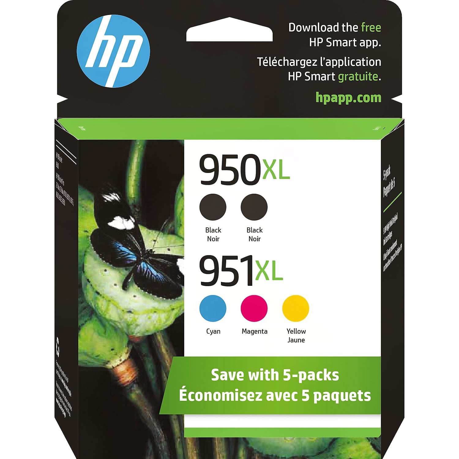 HP 951XL/950XL Cyan Magenta Yellow 1148583