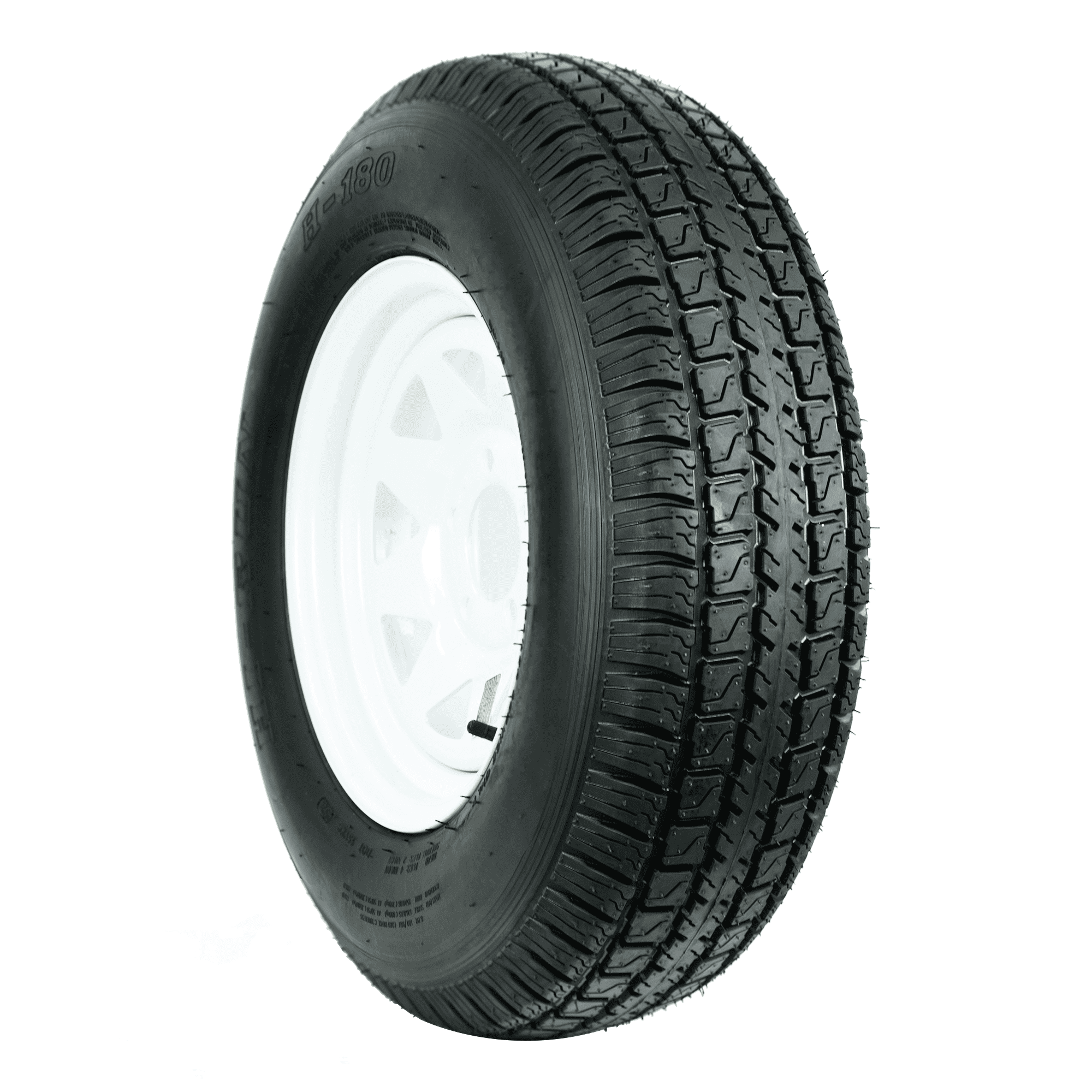 Hi-Run H180 ST205/75D14 6PR TL 100L Trailer Tire & 14X6 5-4.5 Wheel Assembly