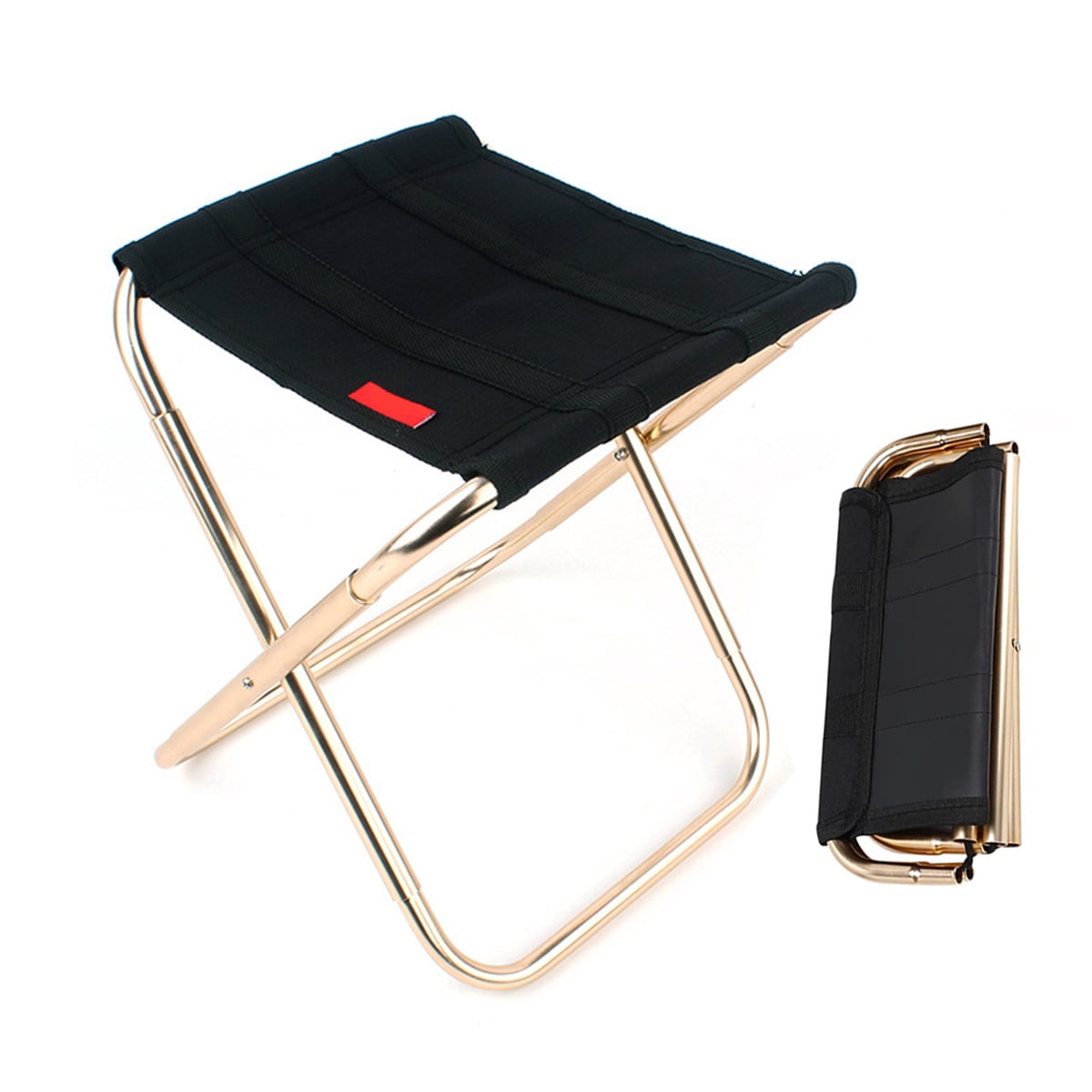 Hibalala Mini lightweight folding camping chair, portable outdoor chair for outdoor fishing, hiking, gardening and beach