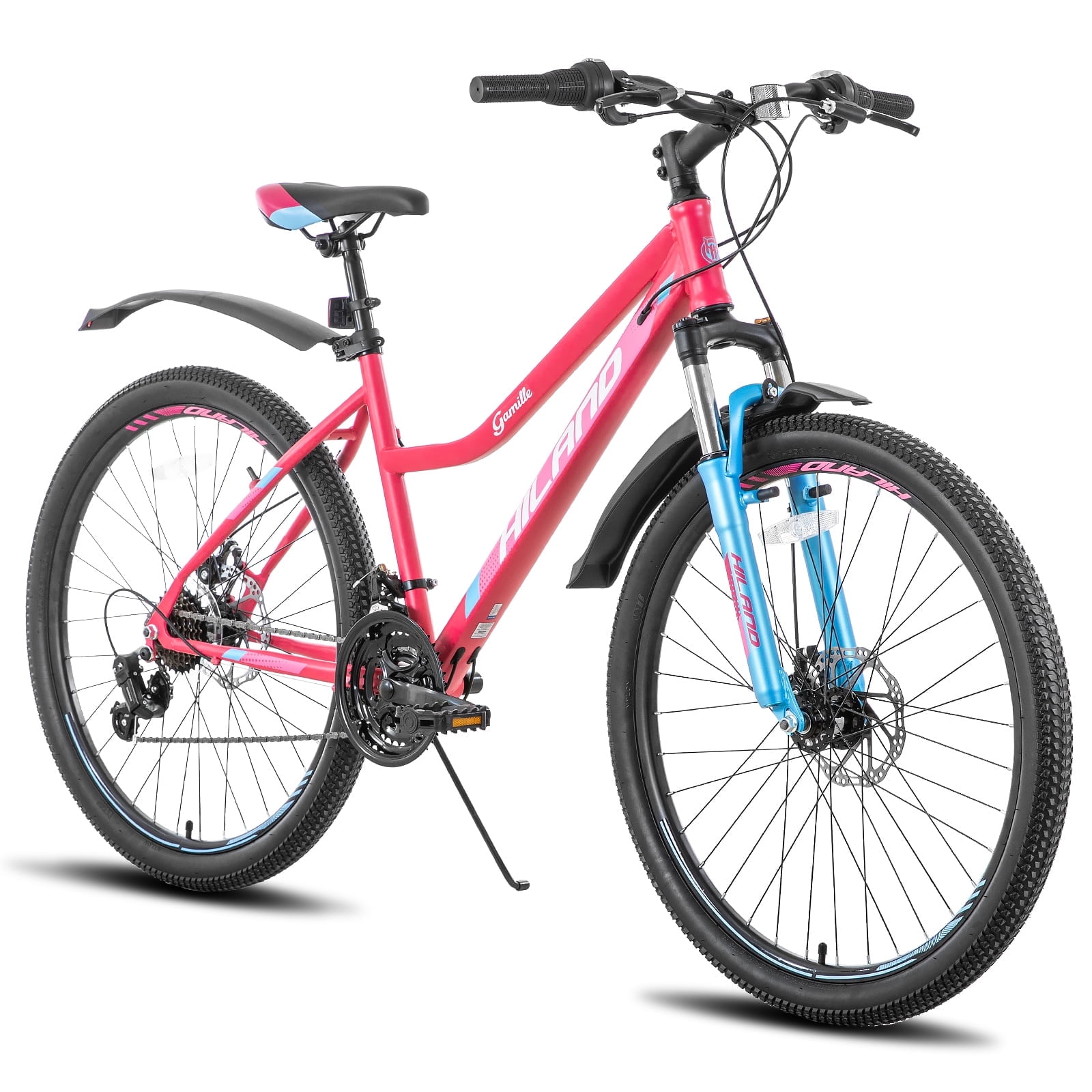 Hiland Women's 26" Mountain Bike 21 Speed, Pink
