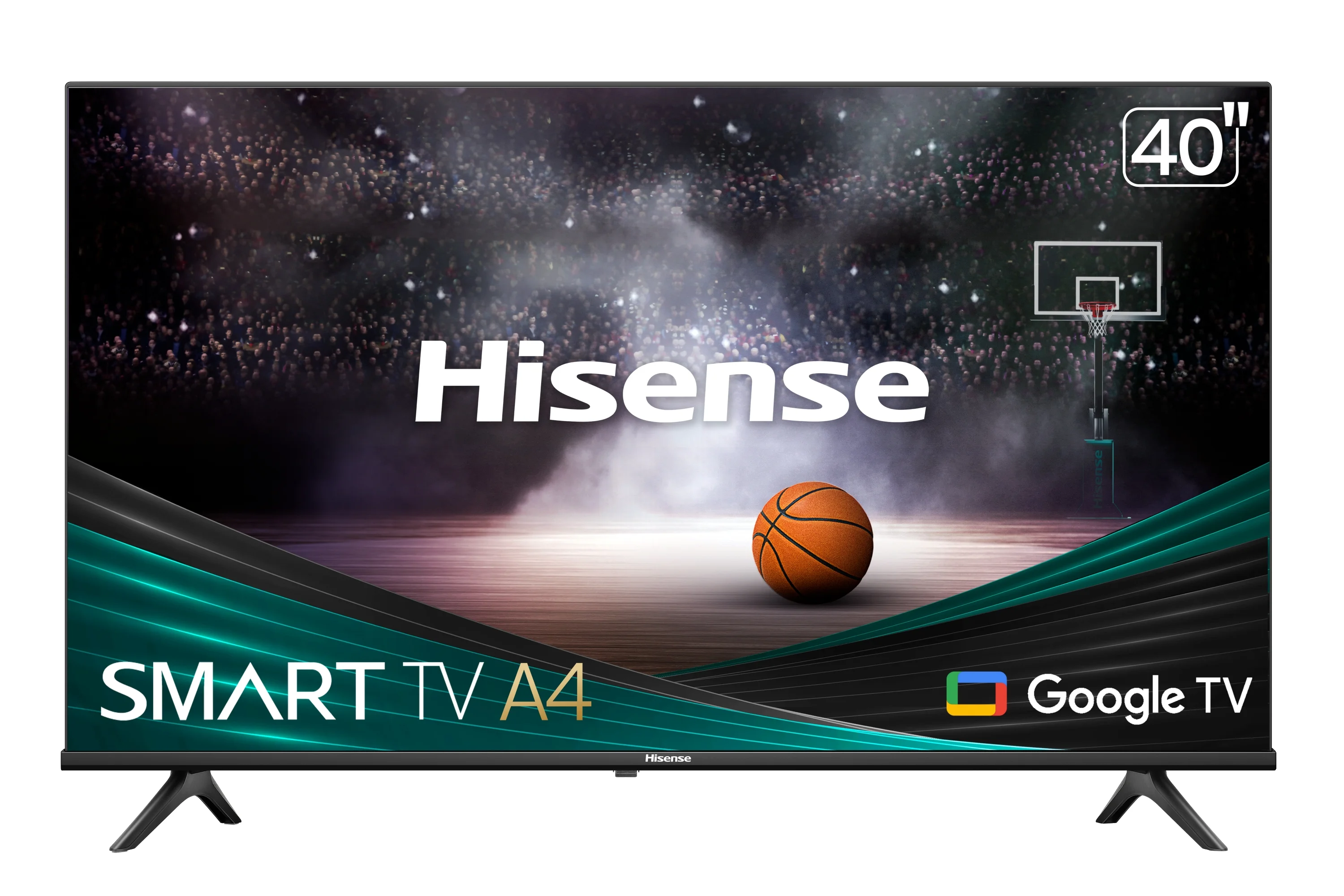 Hisense 40-Inch Class A4 Series FHD 1080p Google Smart TV (40A4K) - DTS Virtual: X, Game & Sports Modes, Chromecast Built-in, Alexa Compatibility