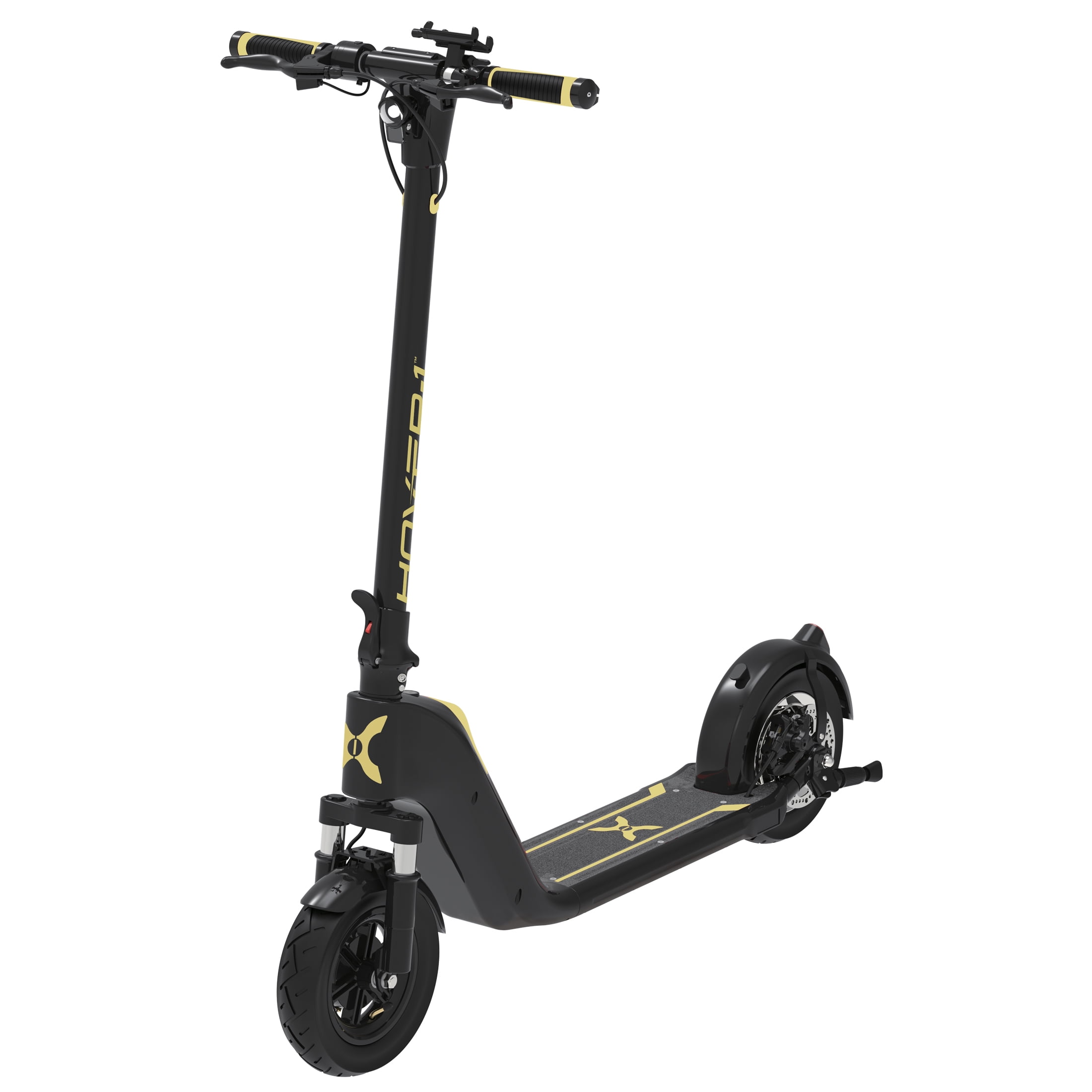 Hover-1 Helios Electric Scooter for Adults, 18 mph Speed, 24 Miles Max Range, Yellow, UL 2272 Certified