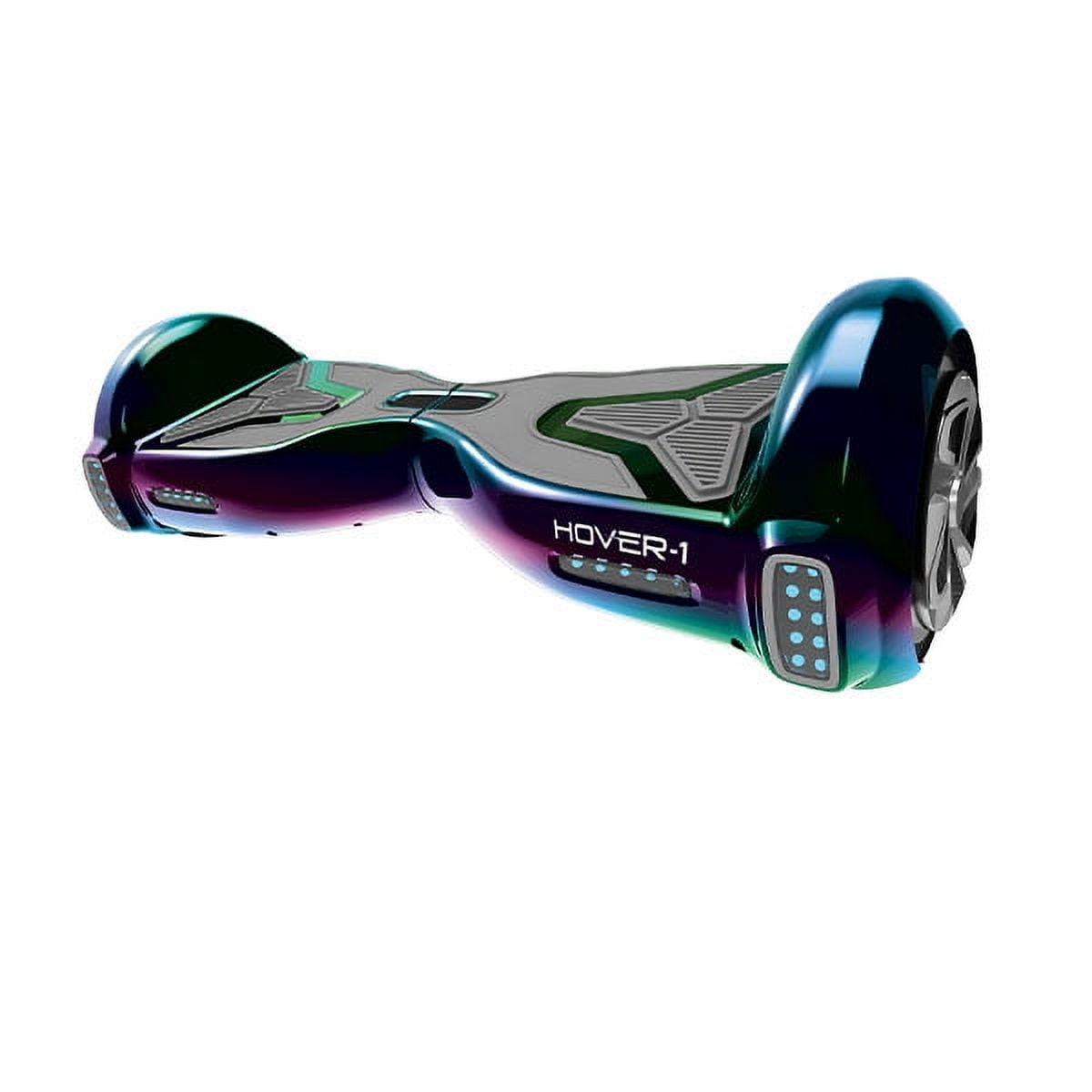 Hover-1 H1 Hoverboard, Iridescent, 264 Lbs. Max Weight, LED Lights