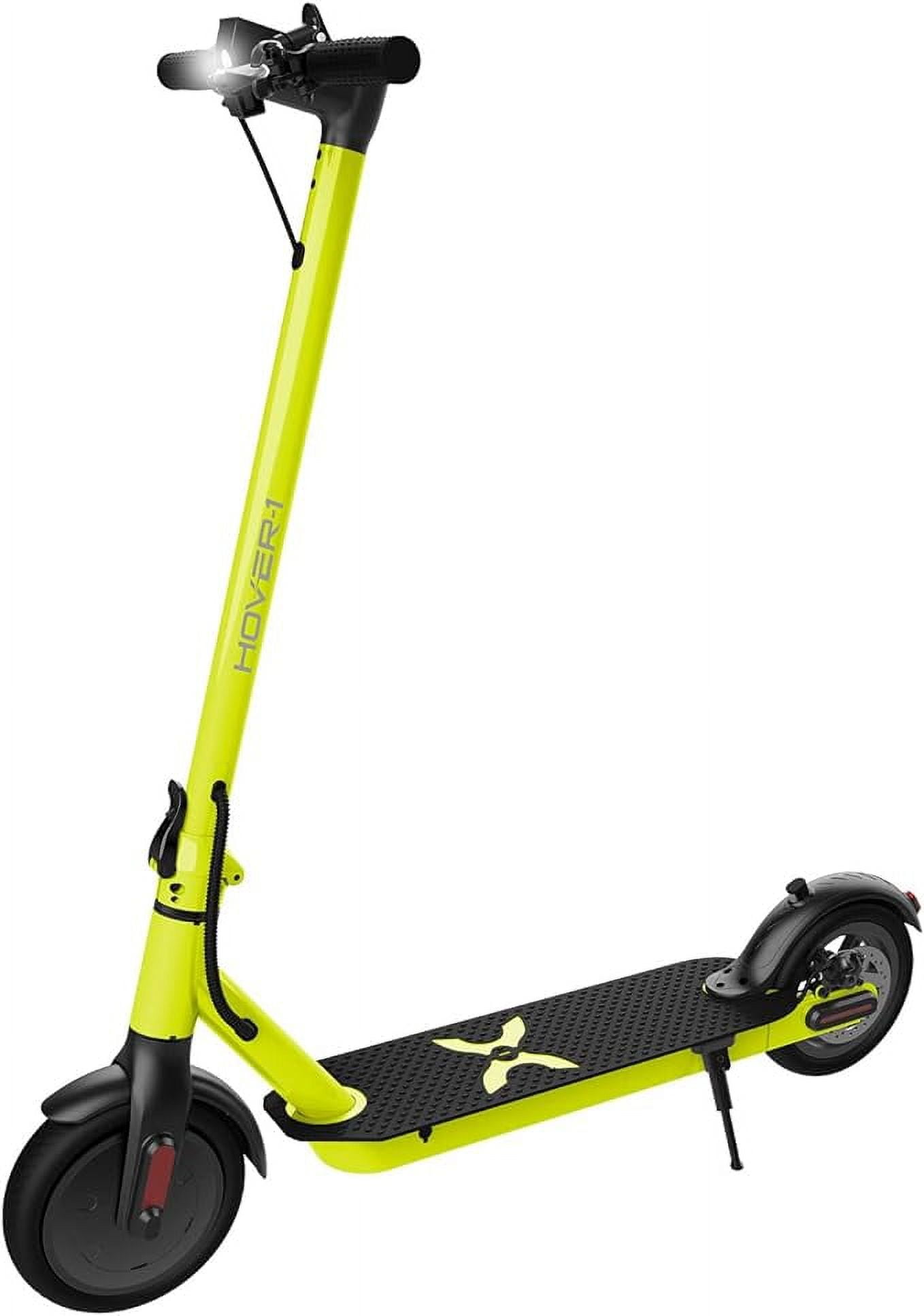 Hover-1 Journey Gen One Self Balancing Folding Electric Scooter for Adults, LED Lights, 16 mph Max Speed, Yellow
