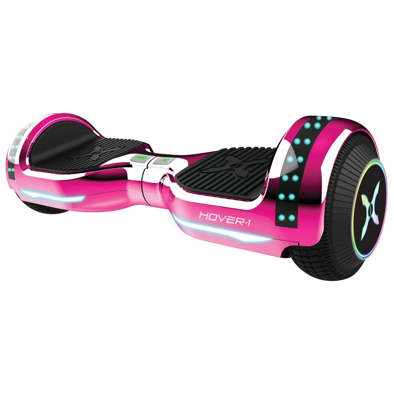 Hover-1 Matrix Hoverboard For Teens, 6.5 in Wheels, 180 lb Maximum Weight, LED Lights & Bluetooth Speaker, Pink