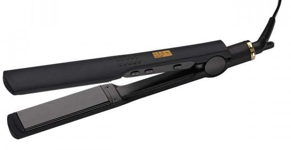 Hot Tools Black Gold Digital Flat Iron - 1 1/4 in