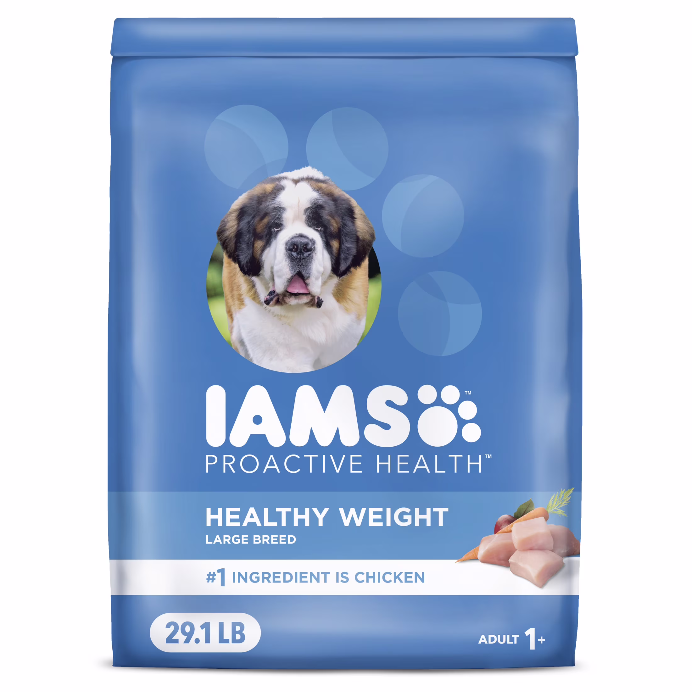 Iams Proactive Health Healthy Weight Chicken Dry Dog Food, 29.1 Lb Bag