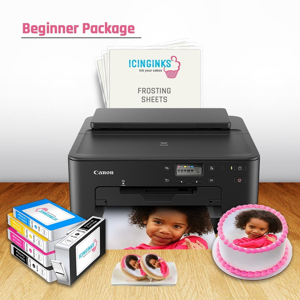 Icinginks Beginner Edible Printer Bundle Package with Edible Printer