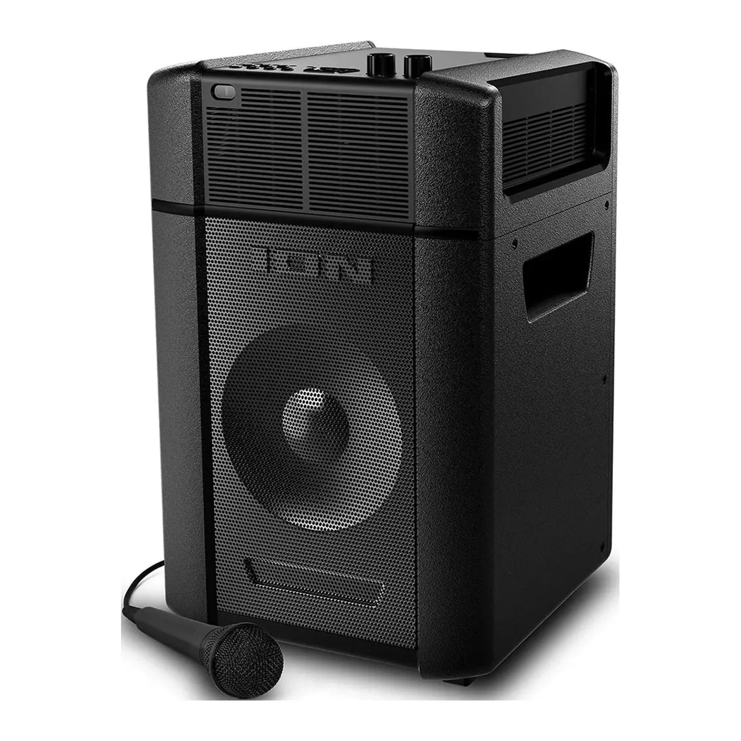 ION IPA119B 150-Inch Home Projector Deluxe with Bluetooth and Microphone