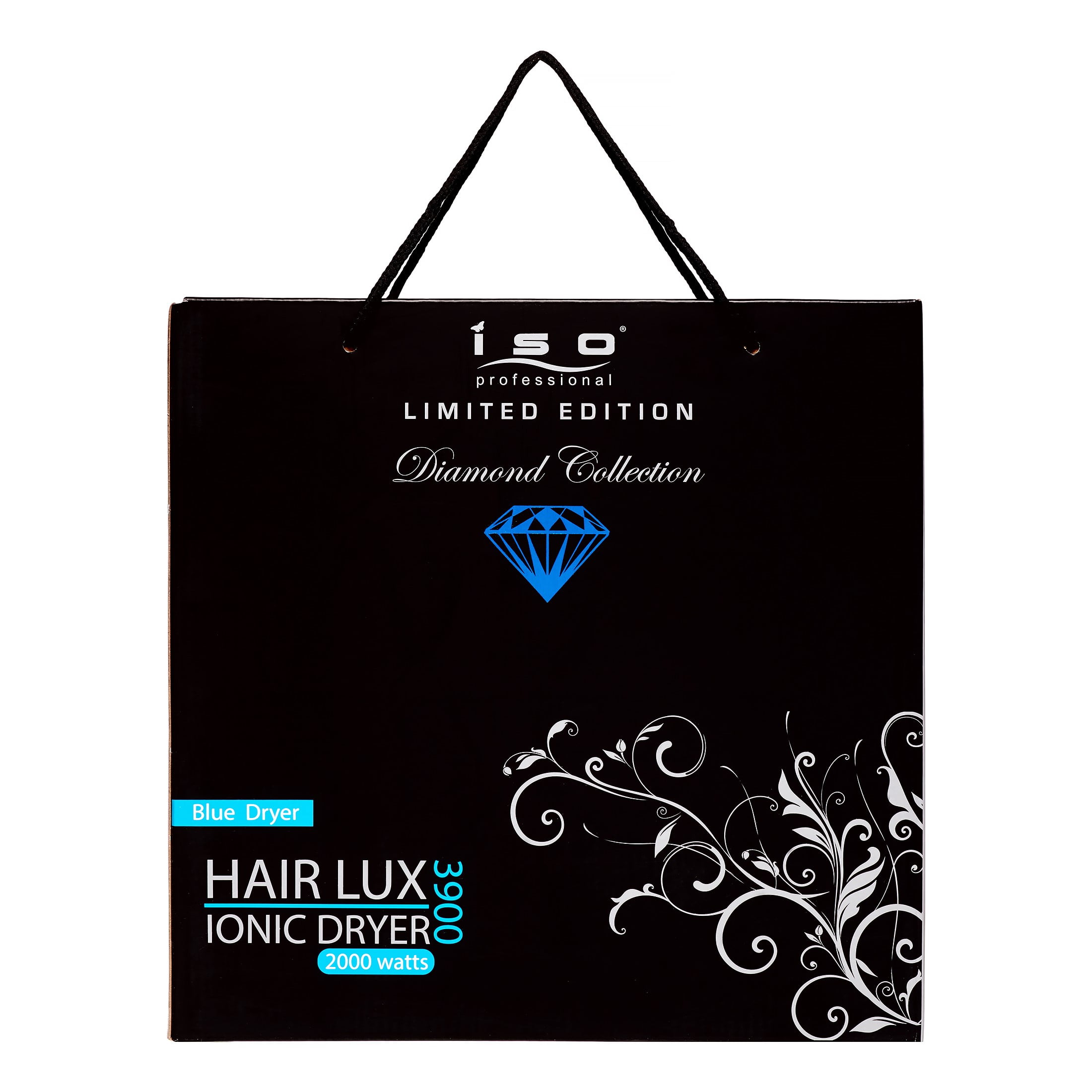 ISO Beauty ISO Diamond Collection Hairlux Hair Dryer, Turquoise