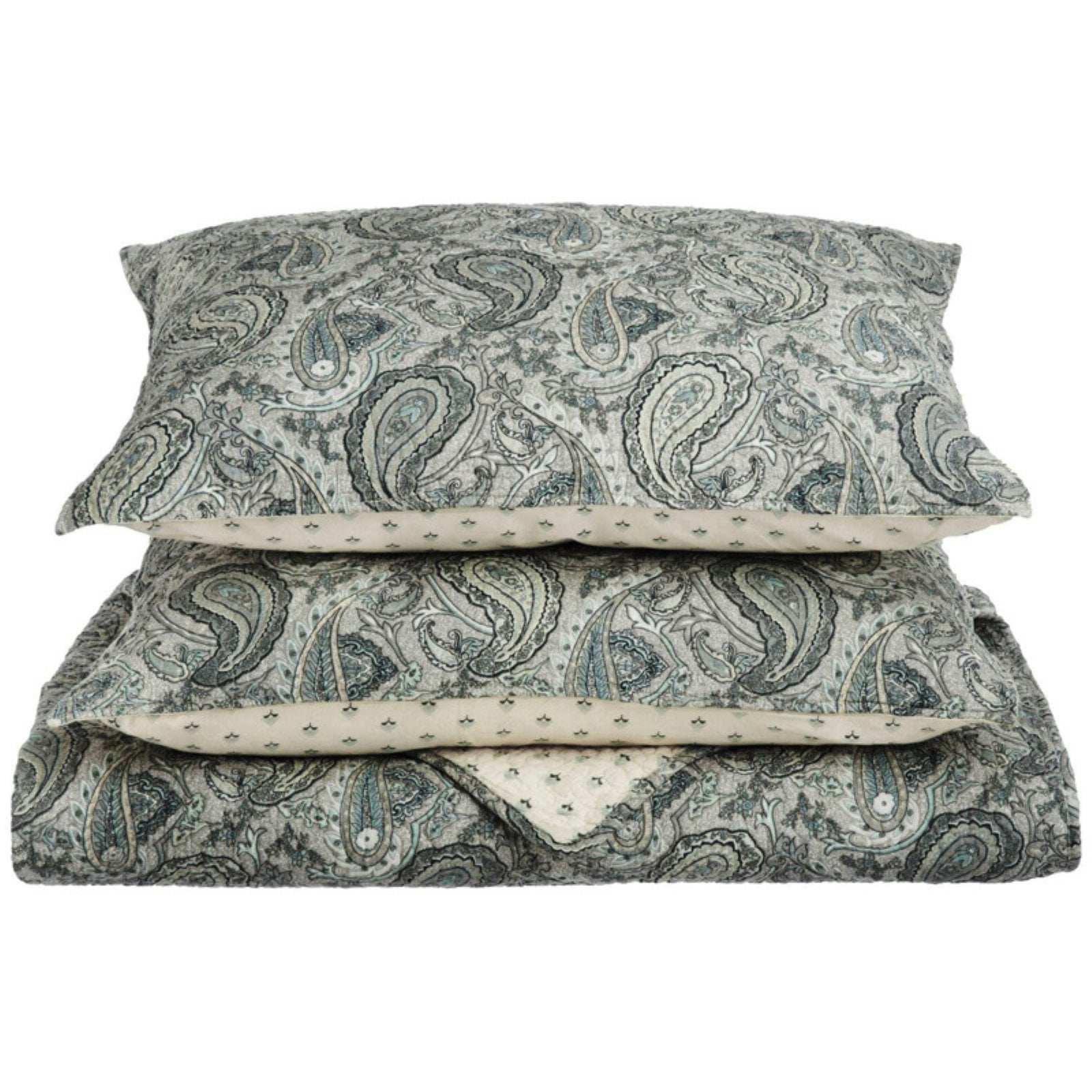 Impressions Bellini Paisley 3-Piece Quilt Set