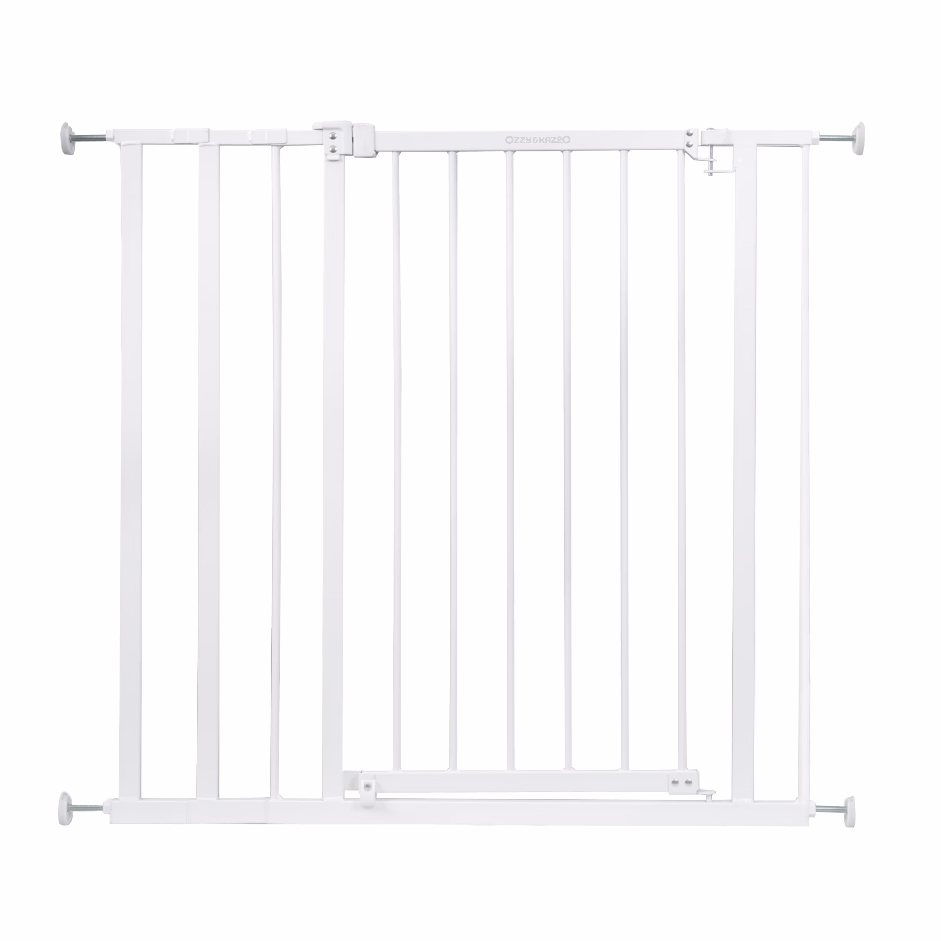 Ingenuity Ozzy & Kazoo Extra Tall Walk -Through Safety Gate (White)