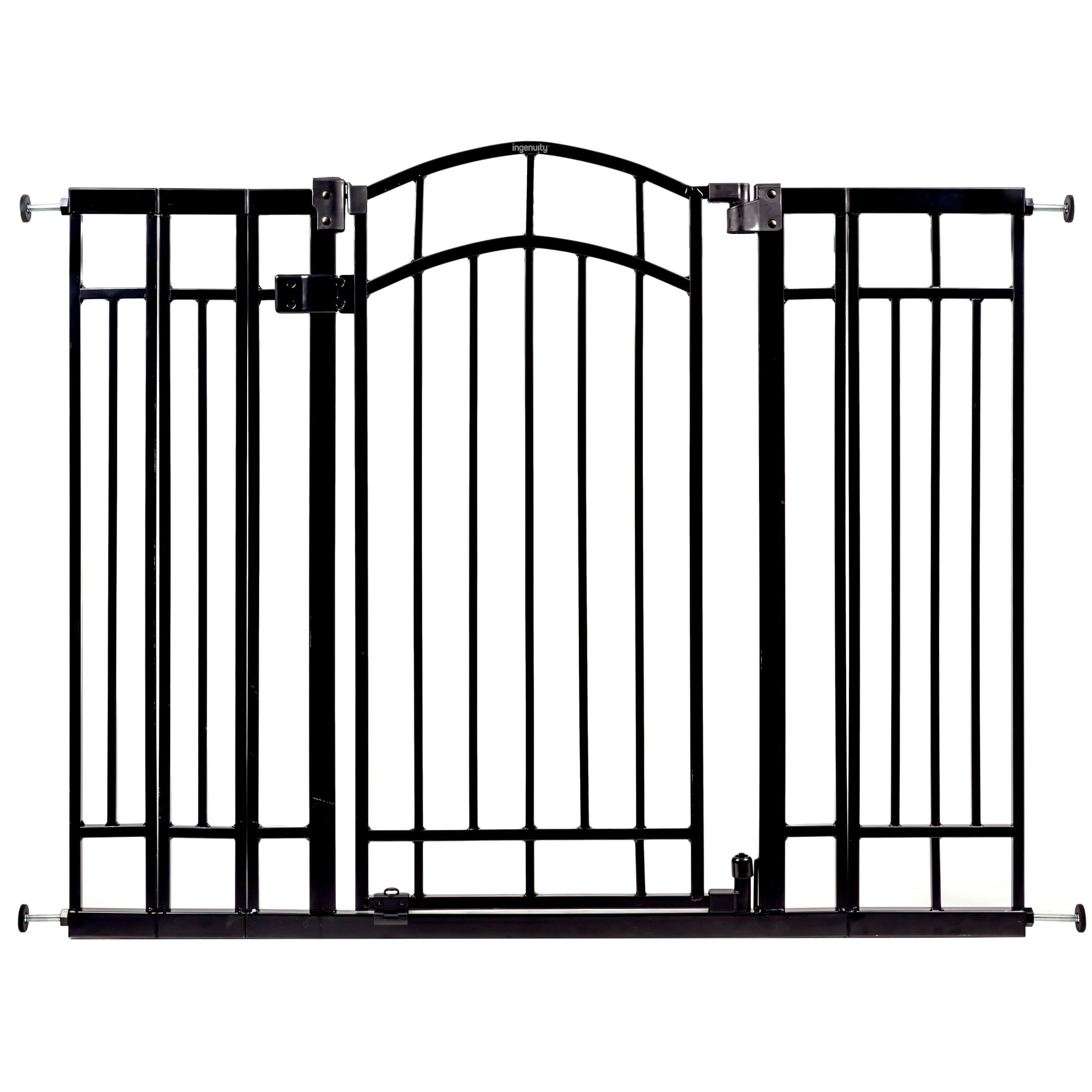 Ingenuity The Doorway 48W Series Safety Pet and Baby Gate, 28.5'-48' Wide, 36' Tall - Black
