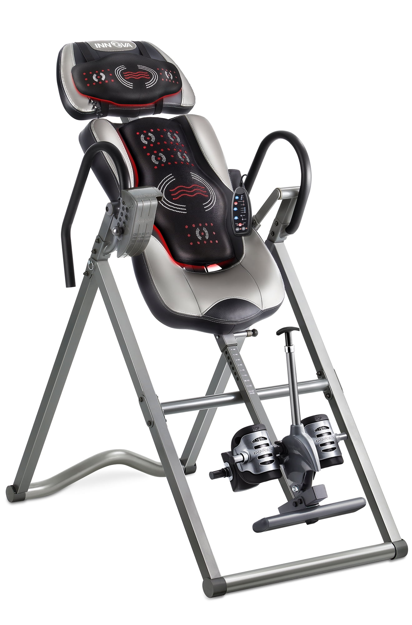 Innova Health and Fitness ITM6000 Advanced Heat and Massage Therapeutic Inversion Table upto 300 lb