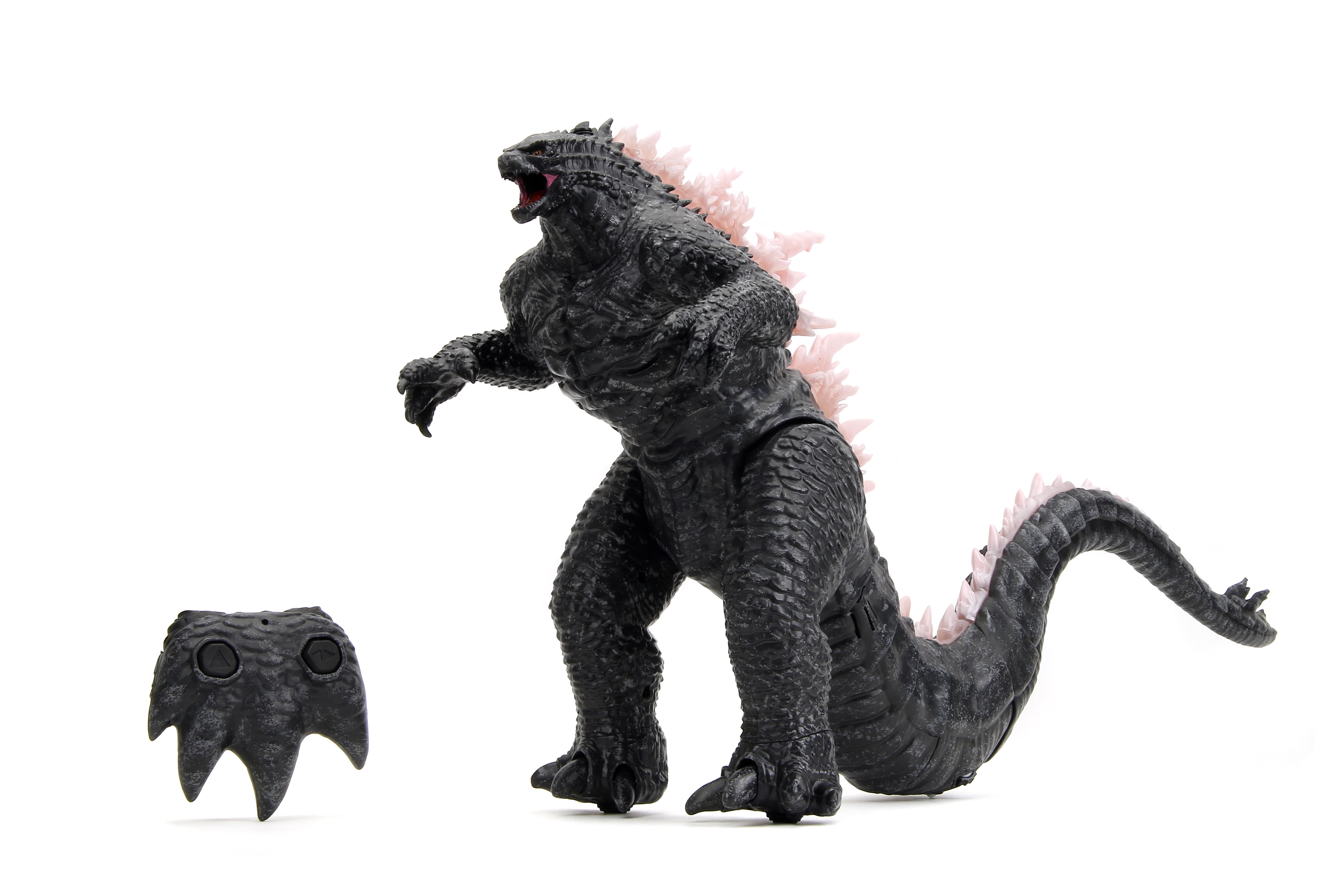 Jada Toys Godzilla X Kong: 14" Heat-Ray Breath Light & Sound RC Action Figure