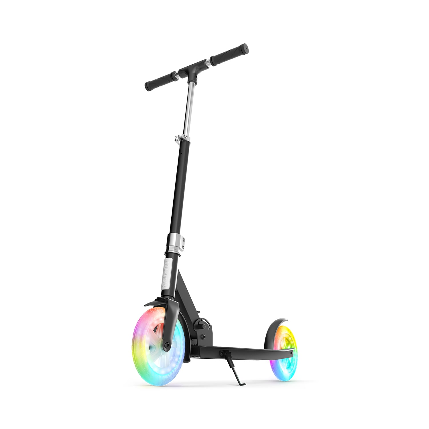 Jetson Galaxy Big-Wheel Light-Up Kick Scooter, Black