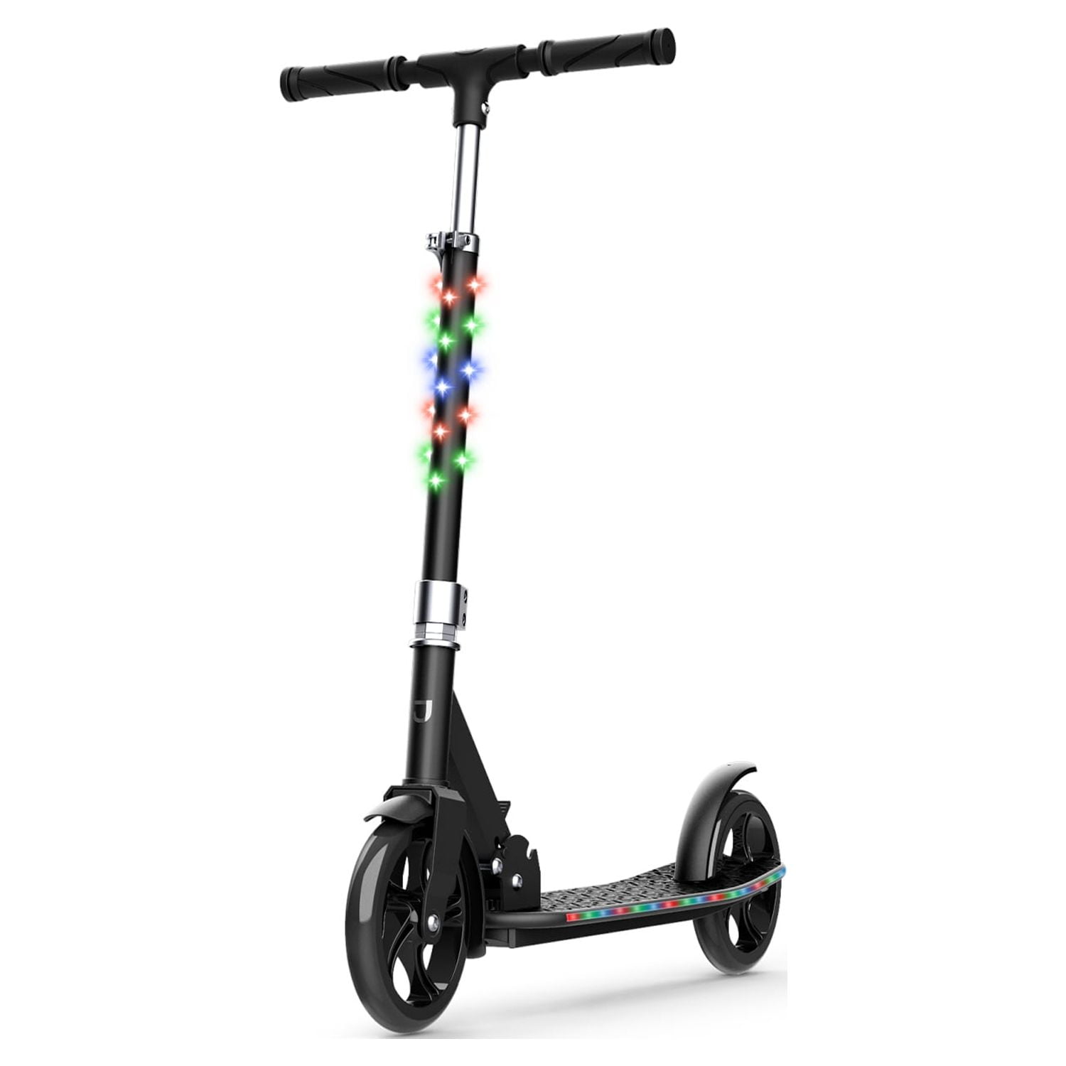 Jetson Jupiter Jumbo 2-Wheel Kick Scooter, Black, Ages 8+