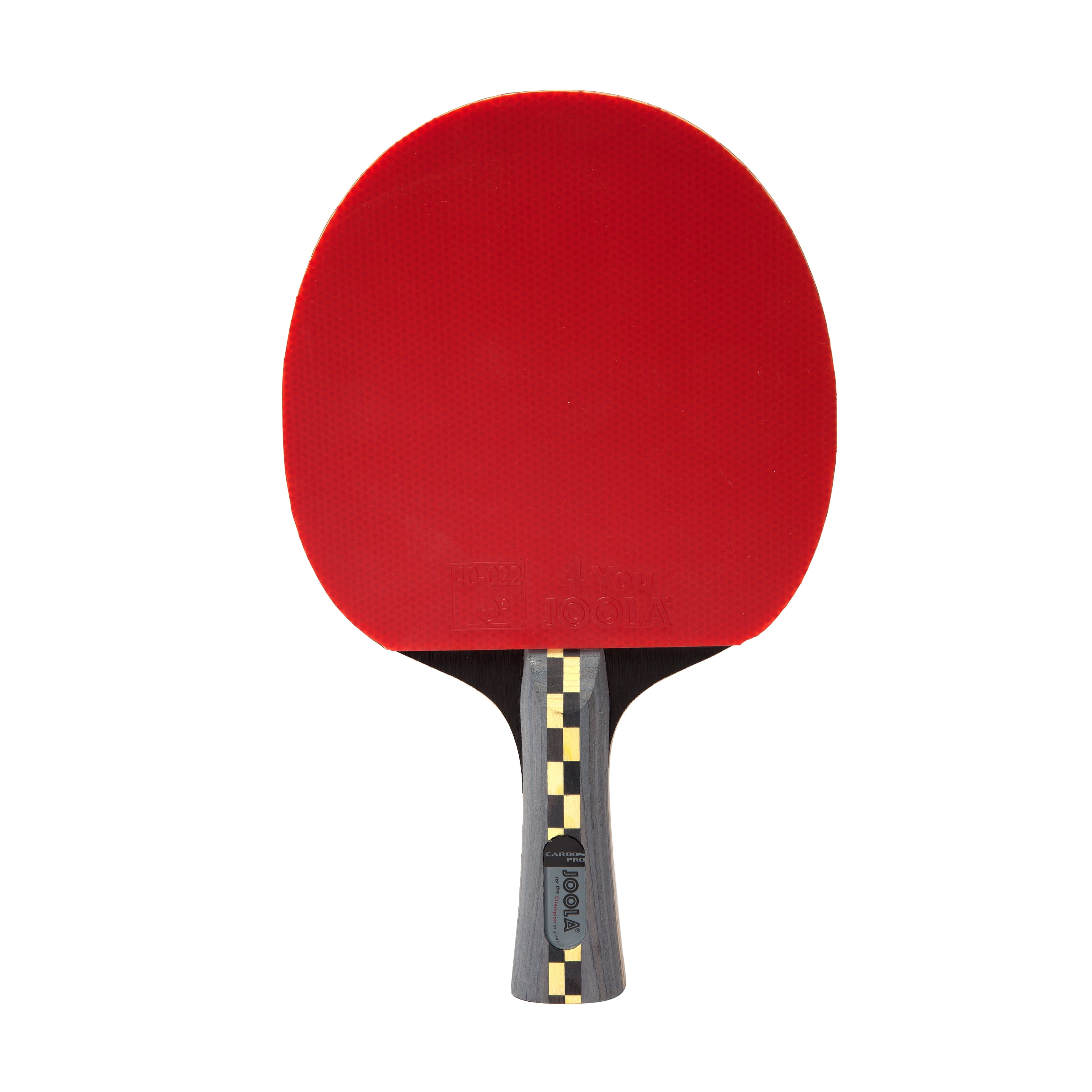 JOOLA Carbon Pro Professional Table Tennis Racket, Red