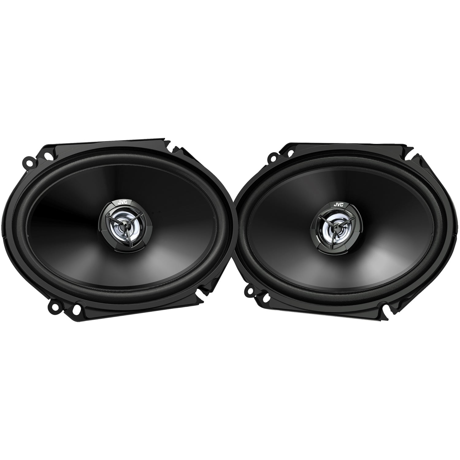 JVC CS-DR6821 drvn DR Series Shallow-Mount Coaxial Speakers (6" x 8", 300 Watts Max, 2 Way)