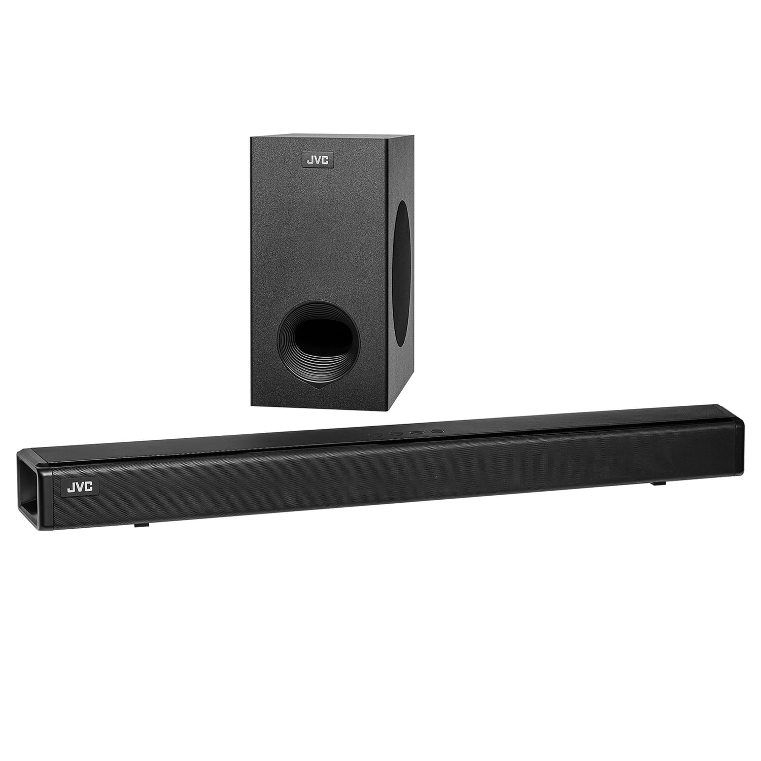 JVC TH-S560B TH-S560B 37.8-In. 2.1-Channel 500-Watt-Max Bluetooth Sound Bar System with Subwoofer and Dolby Atmos