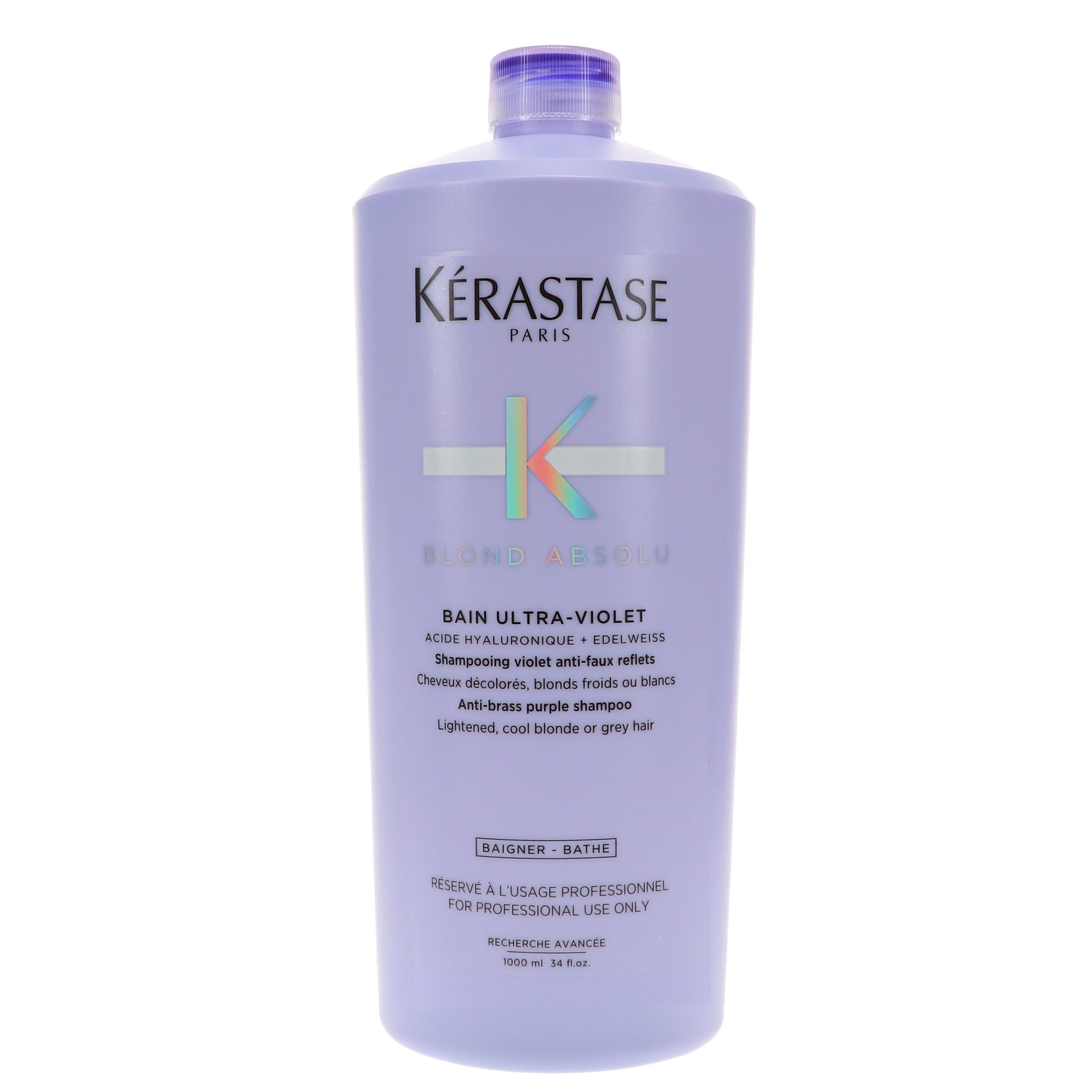 Blonde Absolu Bain Ultra Violet Shampoo by Kerastase for Unisex - 33.8 oz Shampoo