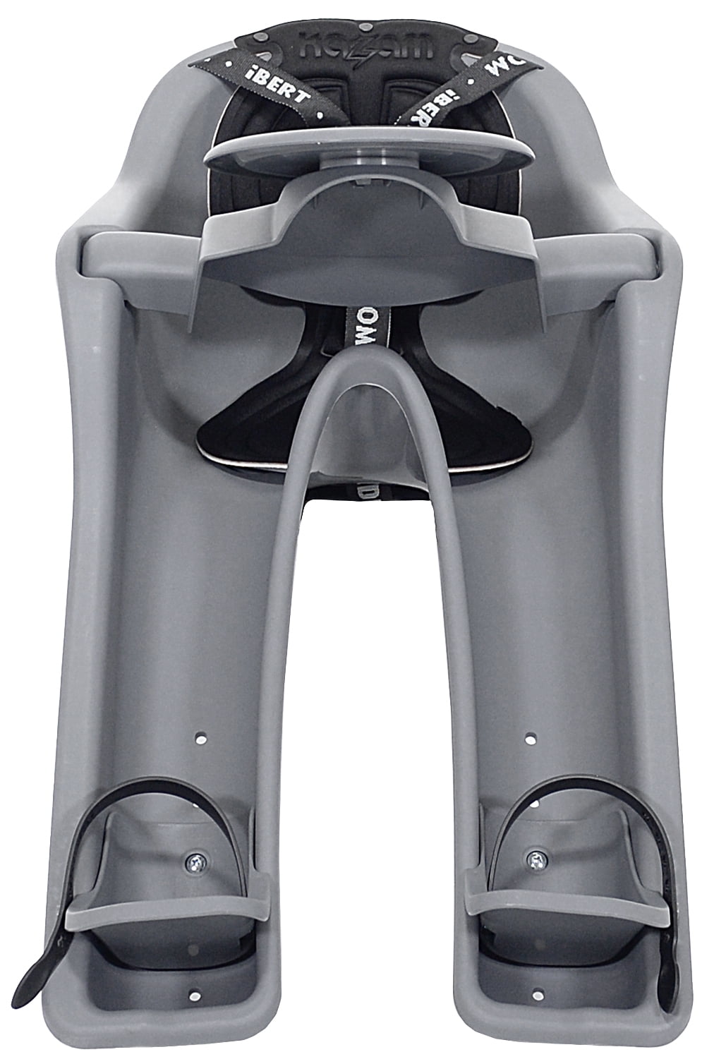 Kazam® iBert Front Mounted Child Seat for Ages 1 - 3 years, Charcoal
