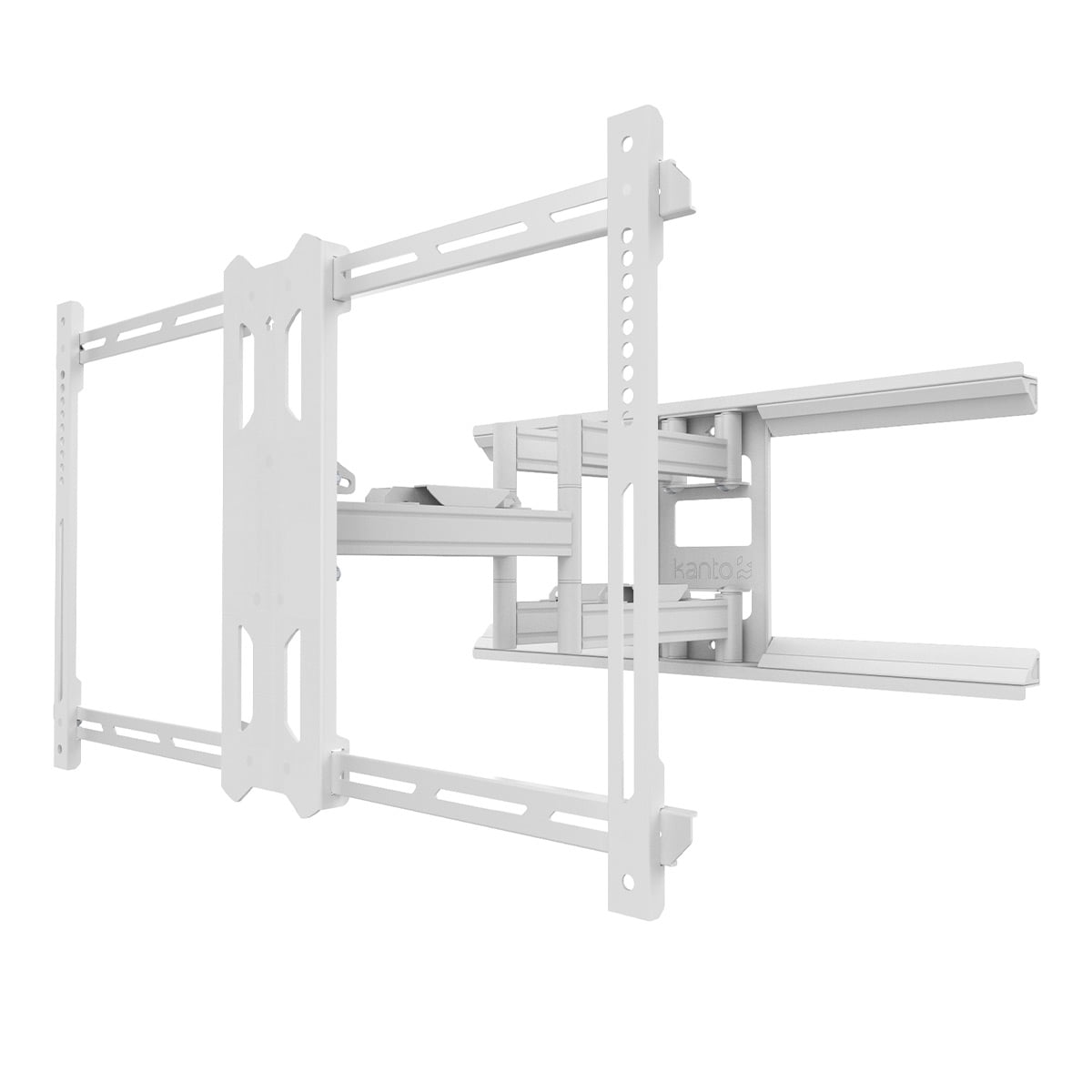 Kanto PDX680 Articulating Full Motion TV Mount for 39" - 80" TV (White)