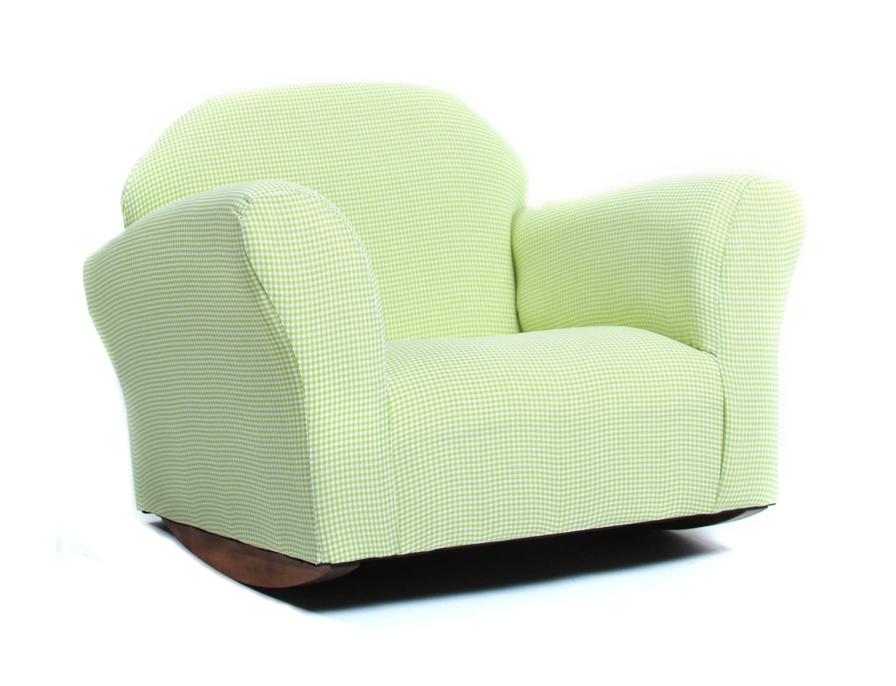 Keet Fabric Slat Back Rocking Chair, Multiple Colors