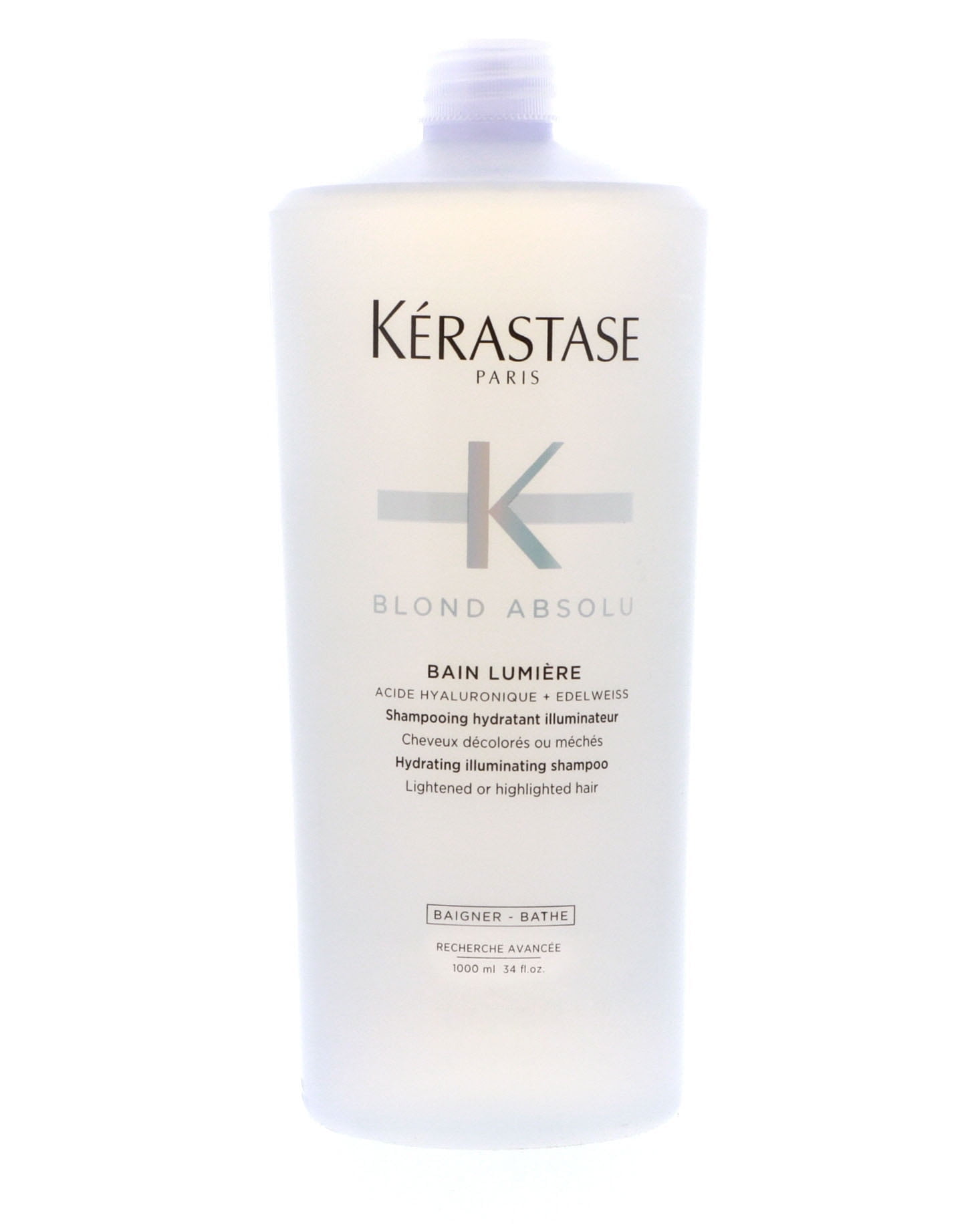 Kerastase Blond Absolu Bain Lumiere Hydrating Illuminating Shampoo, 34 oz