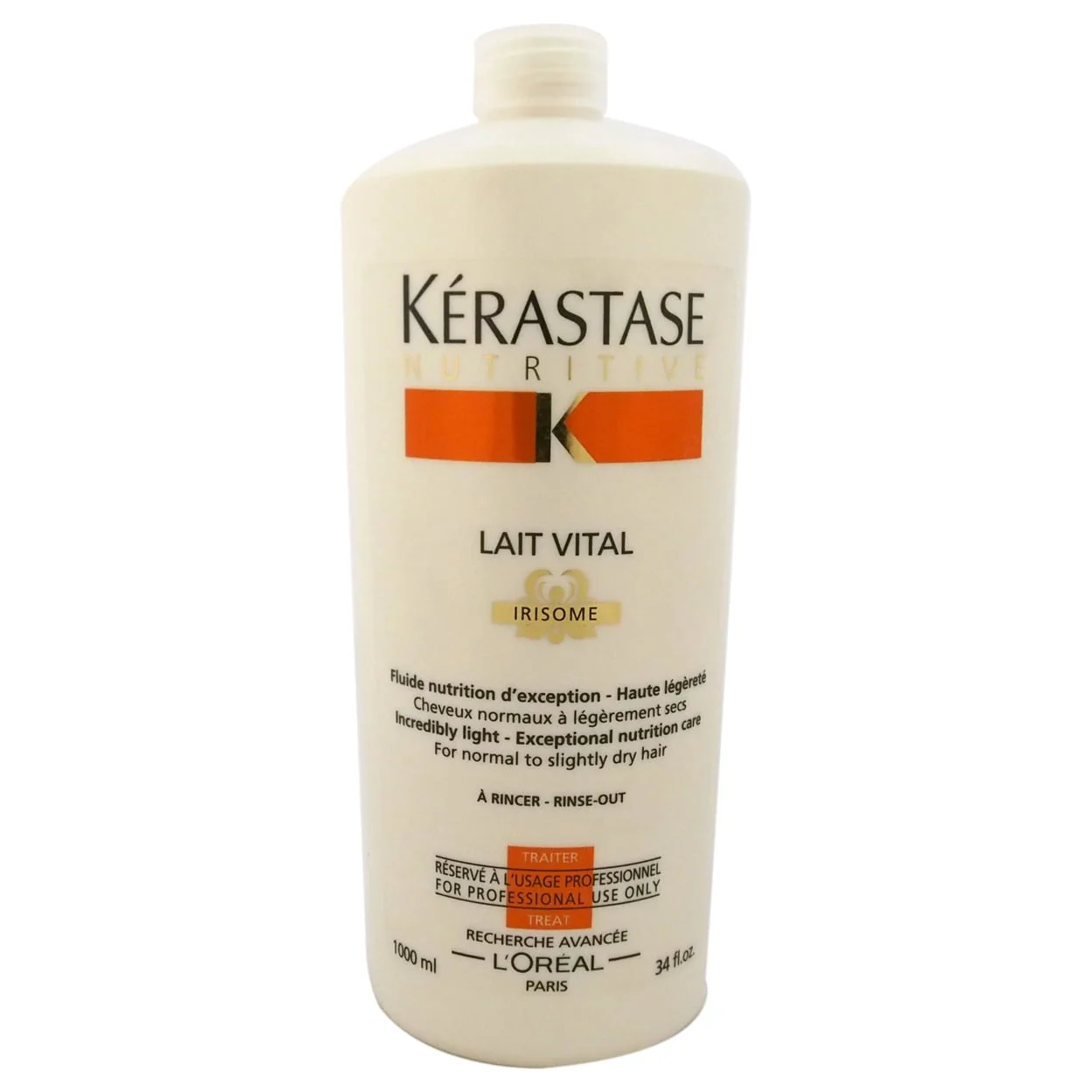 Kerastase Nutritive Lait Vital Irisome Conditioner Normal to Dry Hair 34 oz