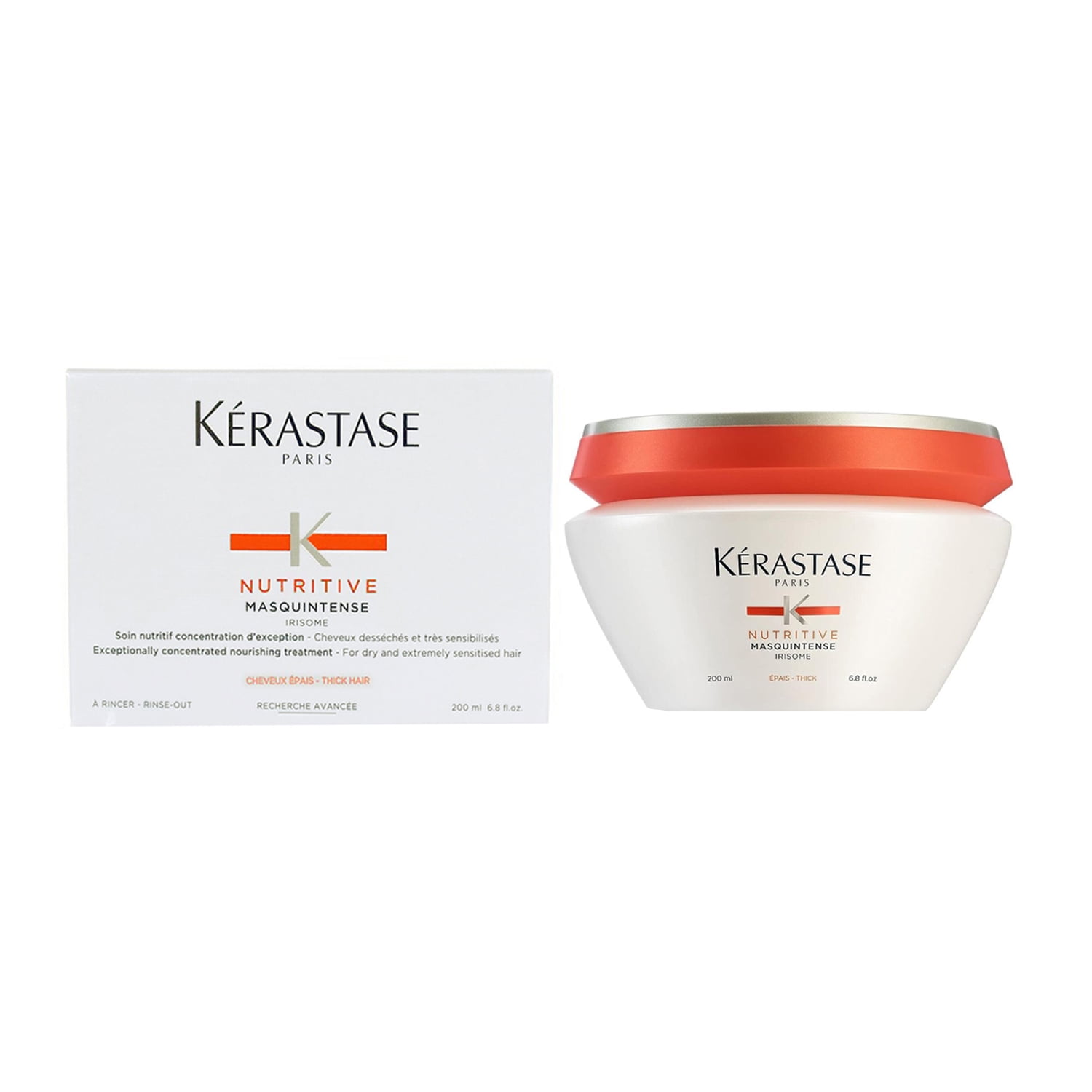 Kerastase Nutritive Masquintense Irisome Ultra-Nourishing Hair Mask for Thick, Dry Hair 6.8 oz