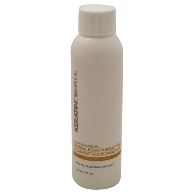 Keratin Complex Natural Keratin Smoothing Treatment For Blonde Hair by Keratin Complex for Unisex - 4 oz Treatment