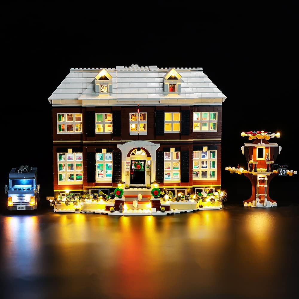 Kyglaring Led Light Kit for Lego Ideas Home Alone Exclusive 21330 Building Model Set-No Model(Classic Version)