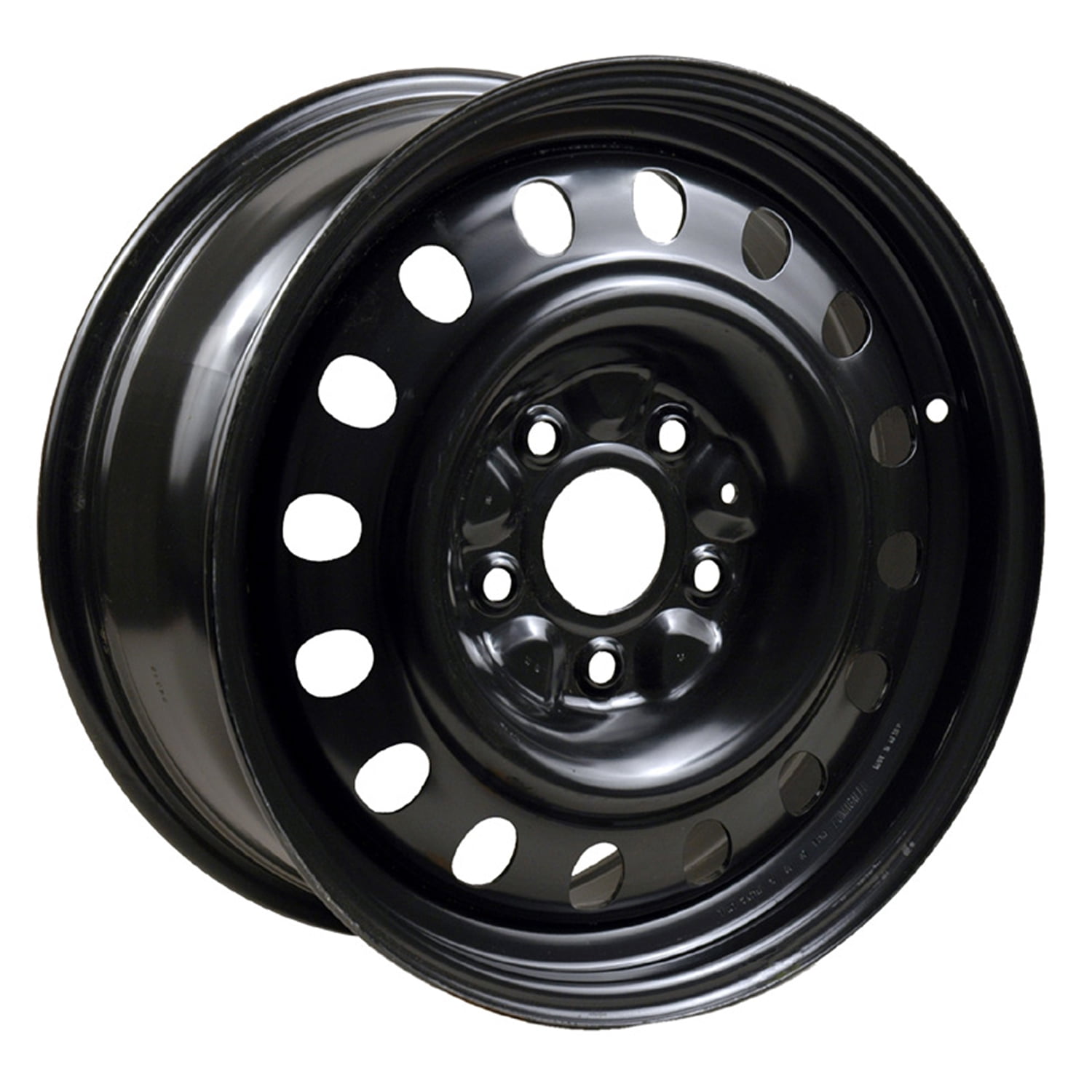 Remanufactured Painted Black Steel Wheel 17 x 7.5 4766601 fits 1999-2004 Jeep Grand Cherokee