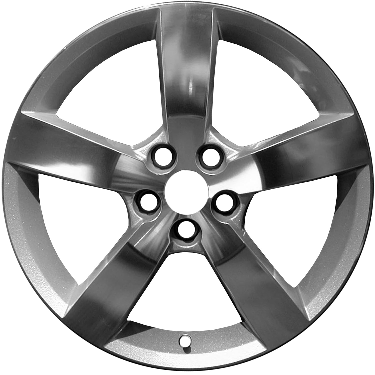 Remanufactured Machined and Painted Silver Aluminum Wheel 18 x 7 9595929 fits 2006-2009 Pontiac G6