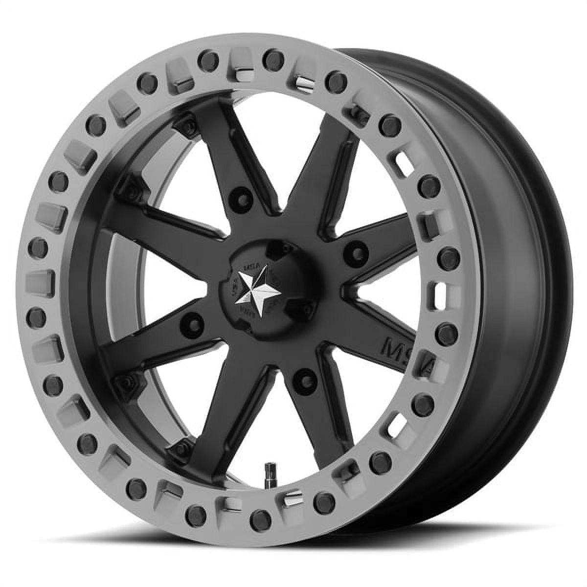 KMC-XD Wheels M31-05756 XDWM31-05756 M31 LOK2 15X7 4X156 SATIN BLACK 00MM