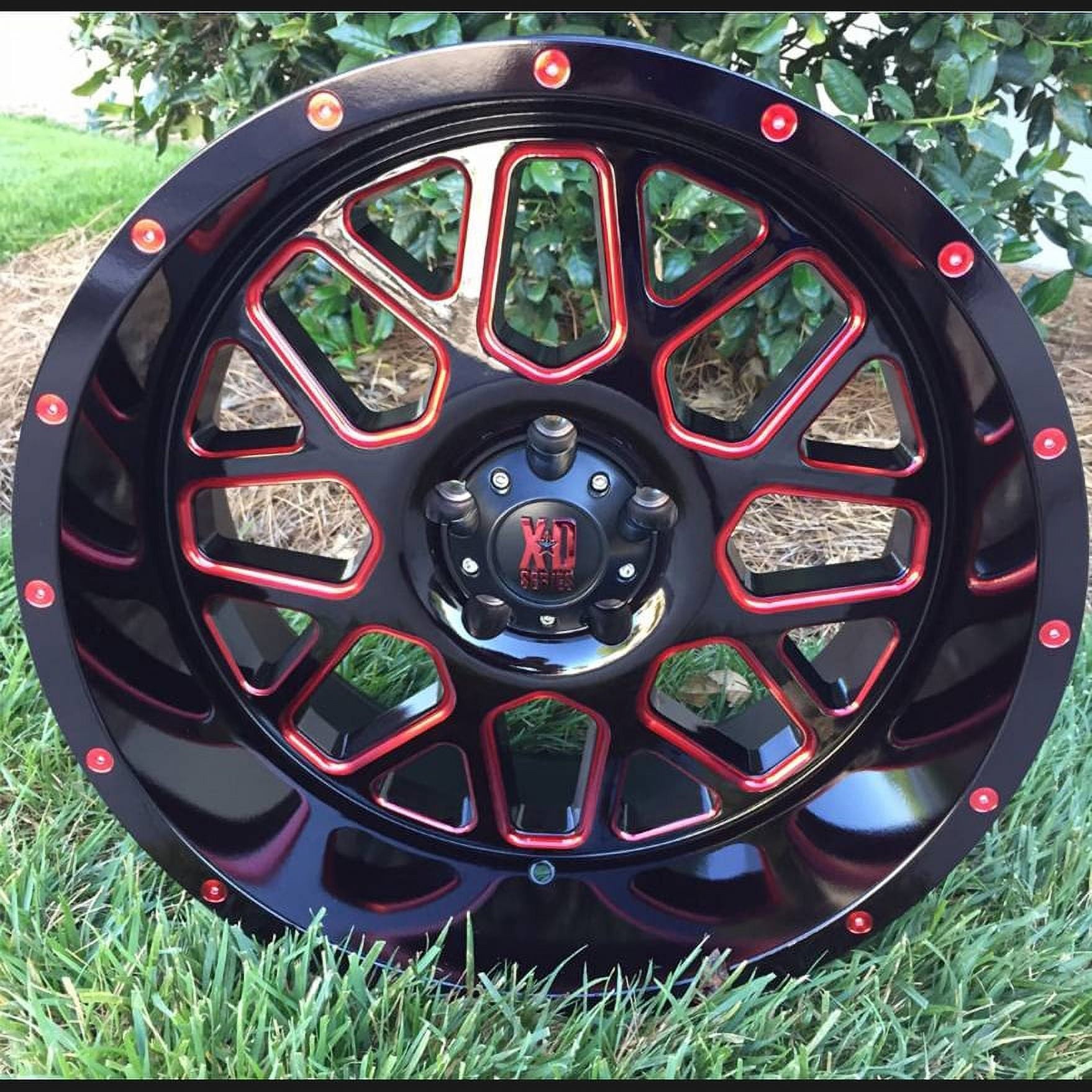 KMC-XD Wheels XD82021268944NRC XDWXD82021268944NRC GRENADE 20X12 6X5.5 BLACK (-44 MM)