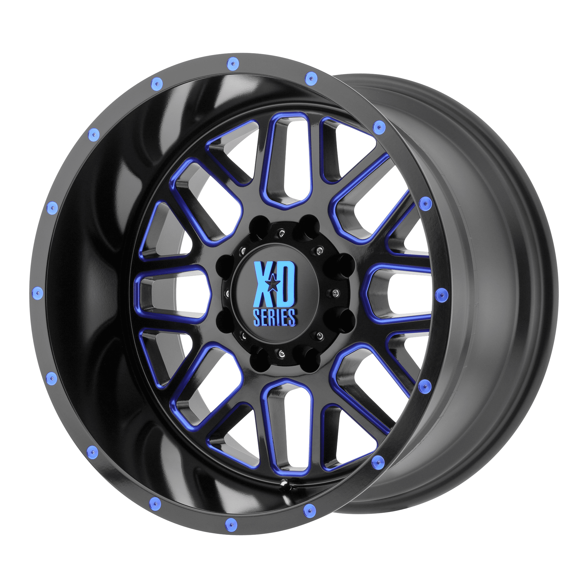 KMC-XD Wheels XD82029068900BC XDWXD82029068900BC GRENADE 20X9 6X5.5 BLACK (0 MM)