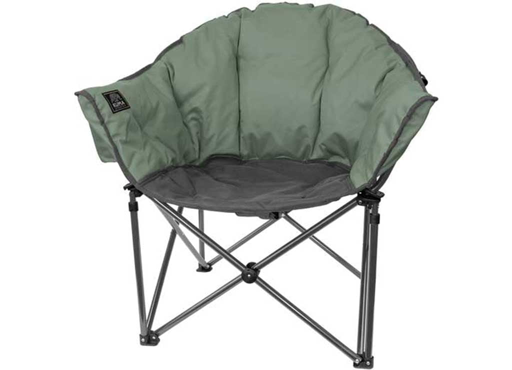 KUMA Outdoor Gear 433-KM-LBCH-SG Lazy Bear Camping Chair – Sage/Graphite