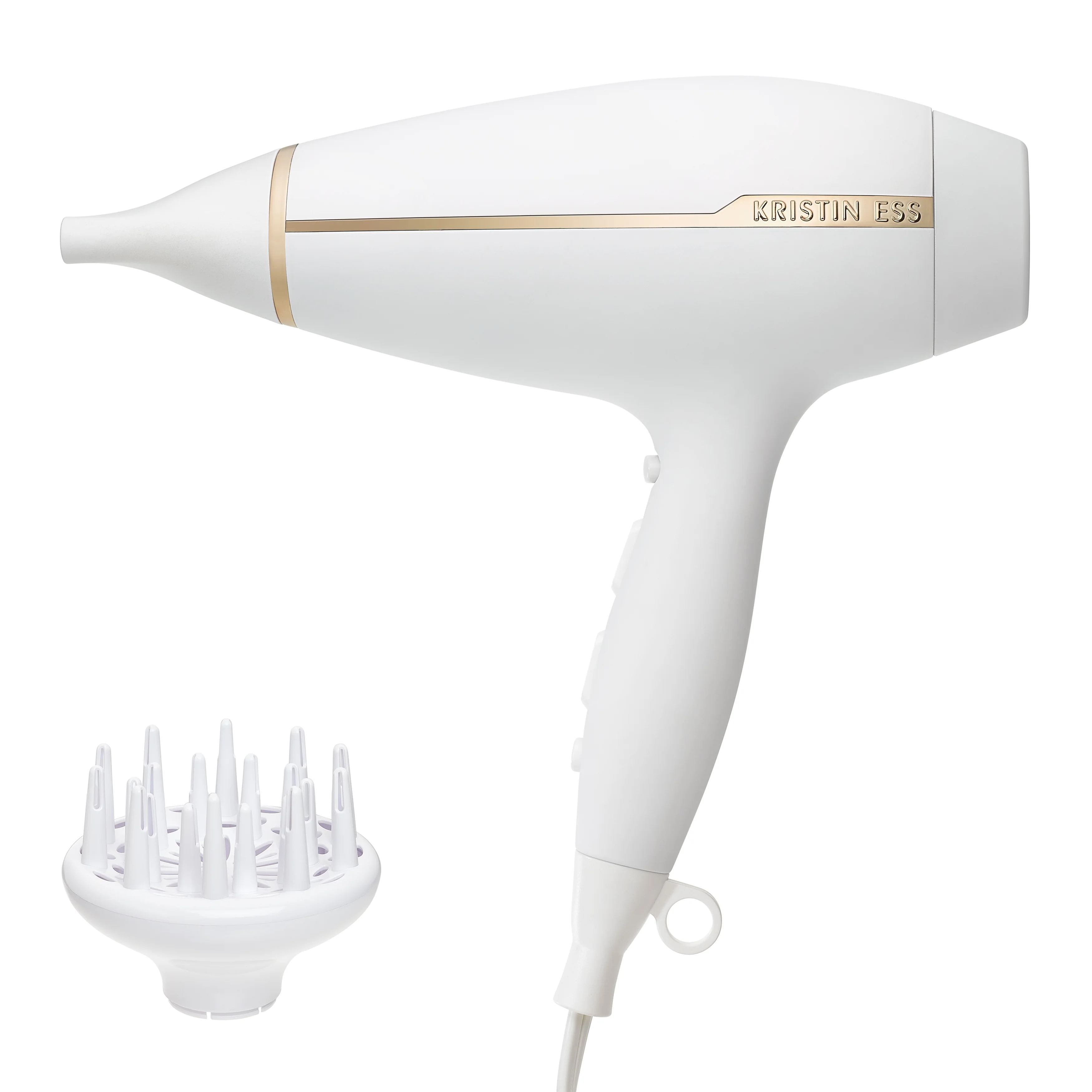 Kristin Ess Hair Ionic Professional Blow Dryer, Smoothing + Frizz Control - 1875W
