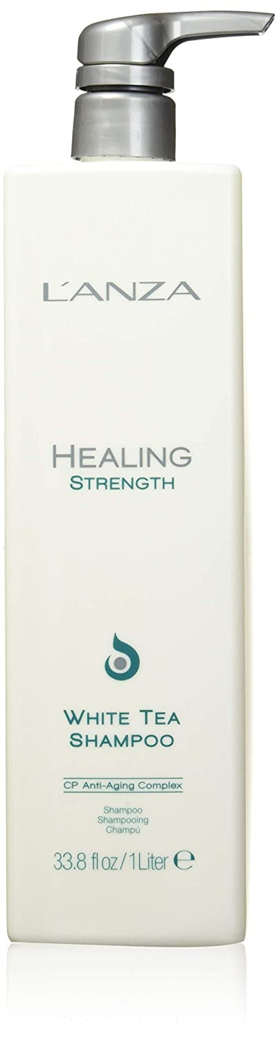 L'ANZA Healing Strength White Tea Shampoo, 33.8 Fl Oz