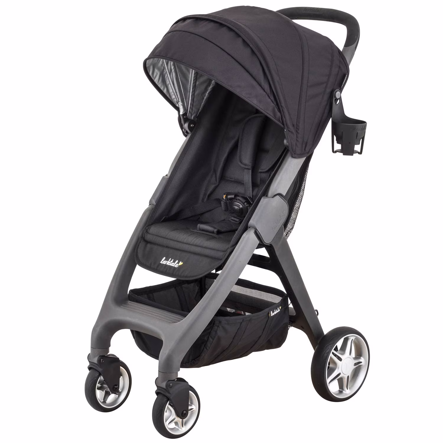 Larktale Chit Chat Compact Lightweight Travel Stroller, Mornington Grey
