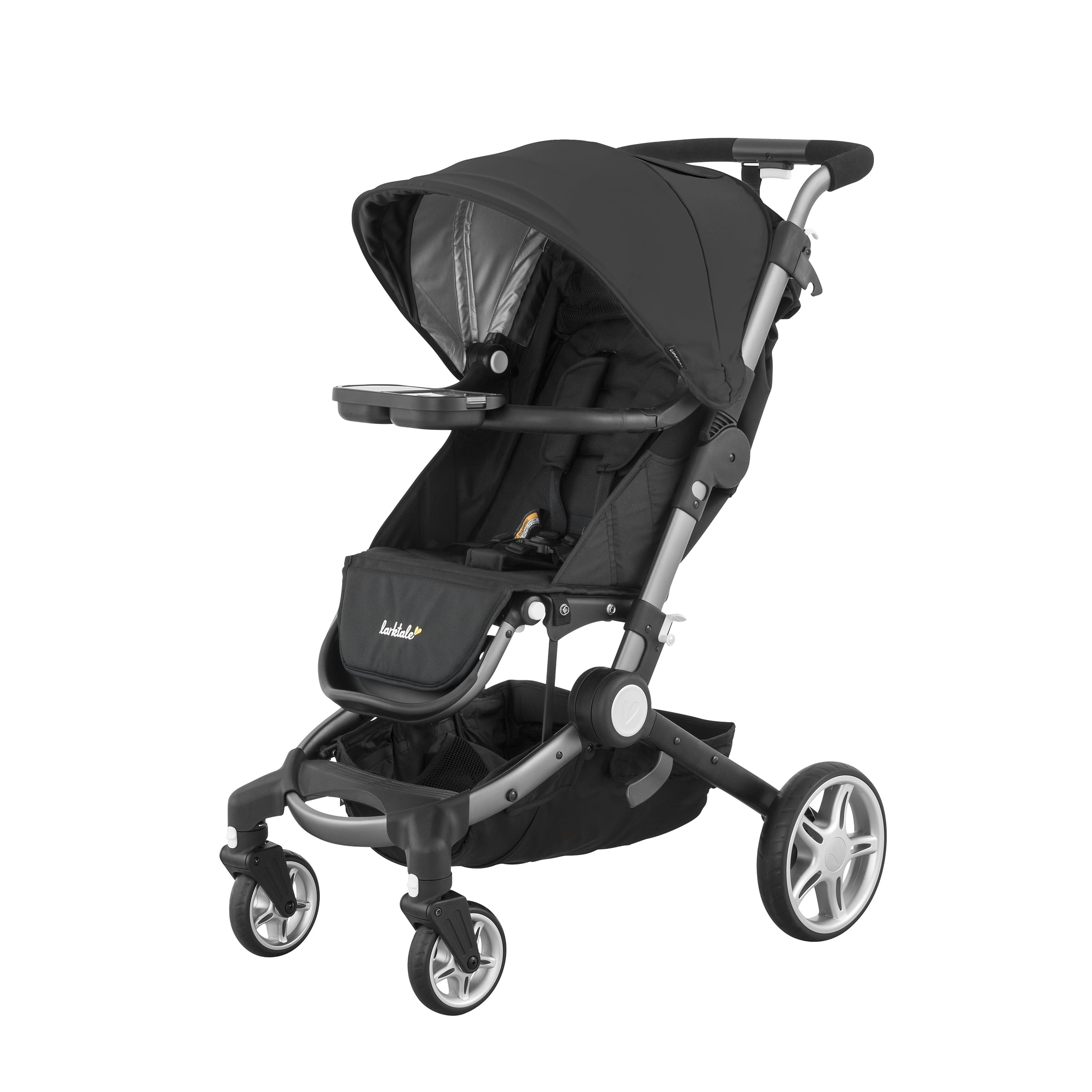 Larktale Lightweight Compact Coast Stroller, Byron Black
