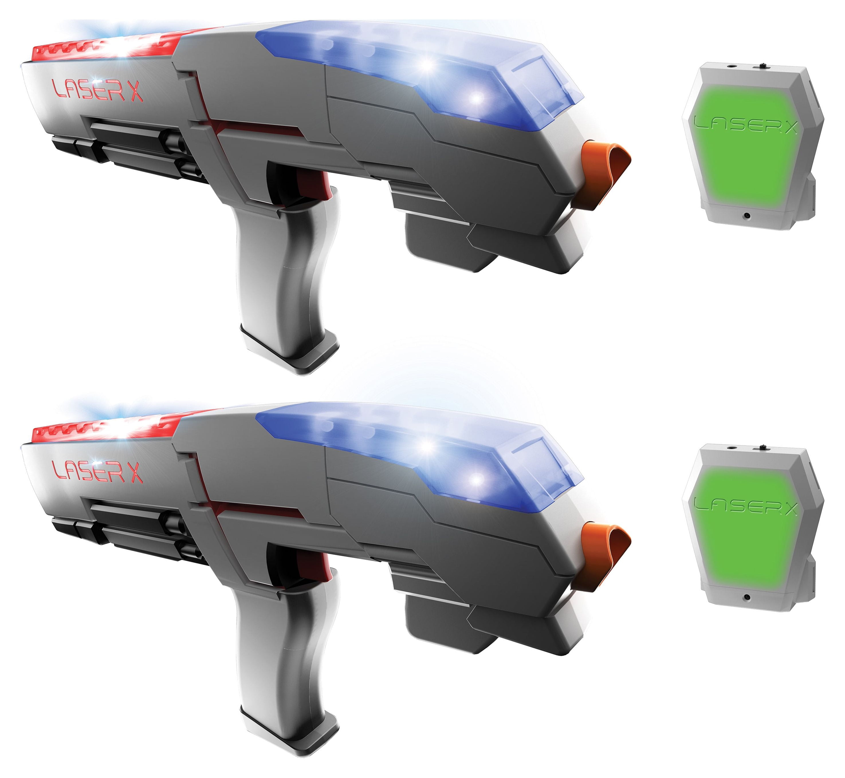 Laser x Laser Tag Blaster Double Set - Recommended for Ages 6 Years and up