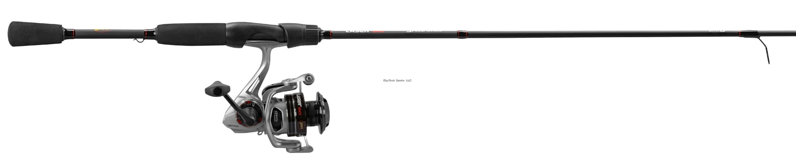 Lew's Laser LSG Speed Spin Spinning Reel and Fishing Rod Combo, 5-Foot 6-Inch 1-Piece Rod, Size 10 Reel, Silver/Black