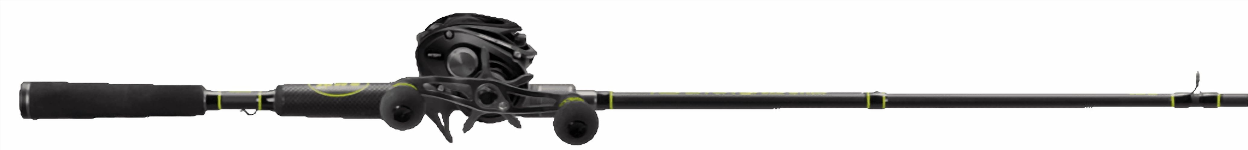 Lew's REACTOR Graphite Baitcasting Fishing Rod and Reel Combo (Adult)