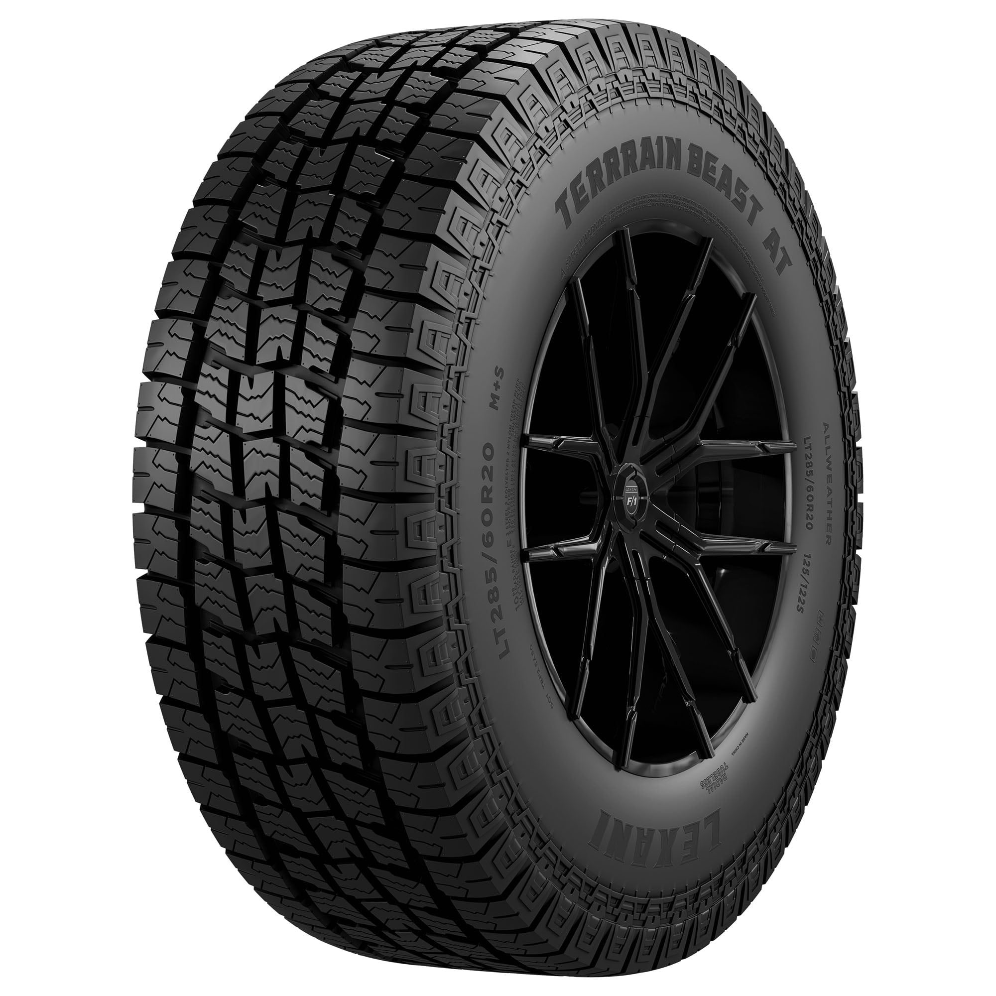 Lexani Terrain Beast AT All Terrain 275/60R20 119H XL Light Truck Tire