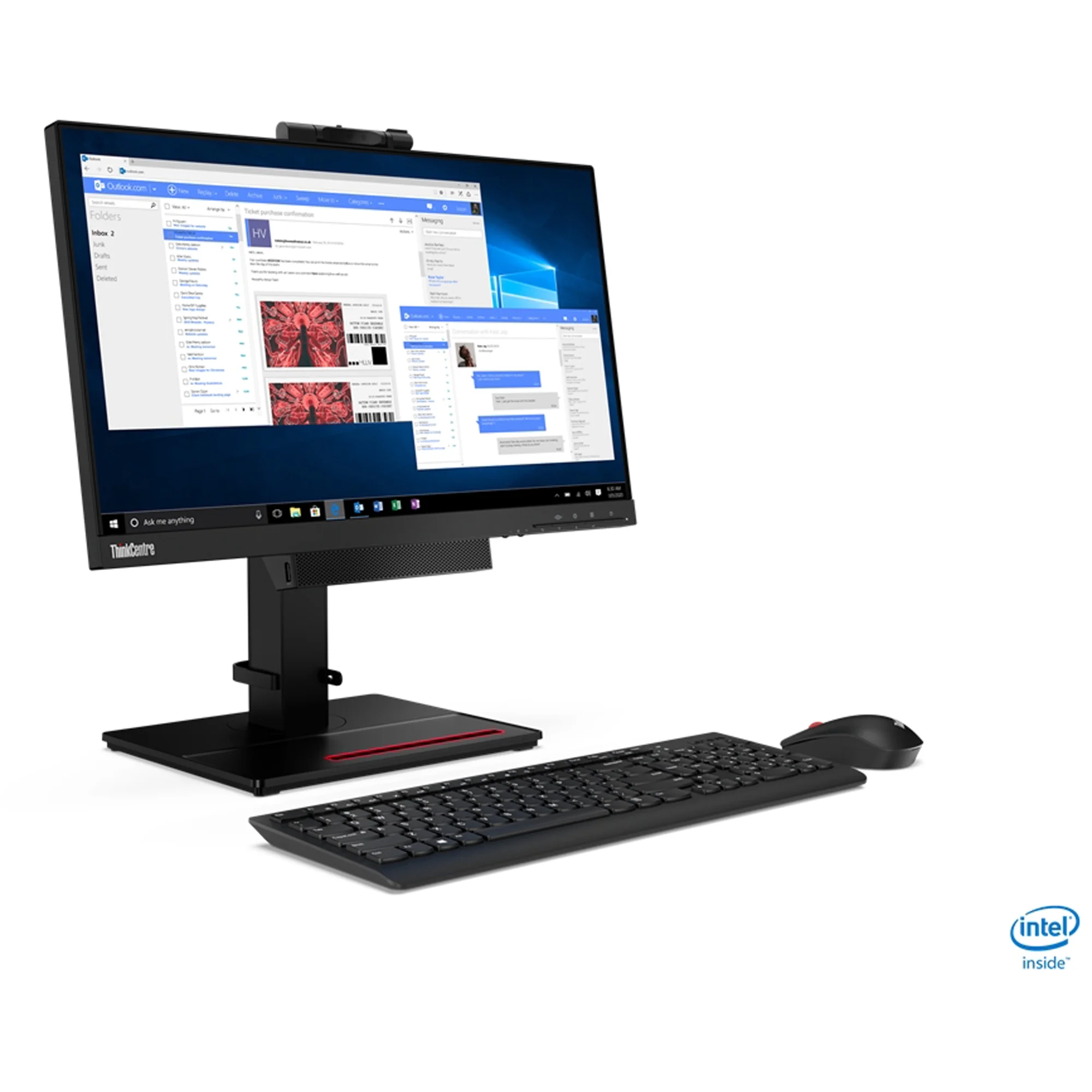 Lenovo ThinkCentre Tiny-in-One 22 - Gen 4 - LED monitor - Full HD (1080p) - 21.5"