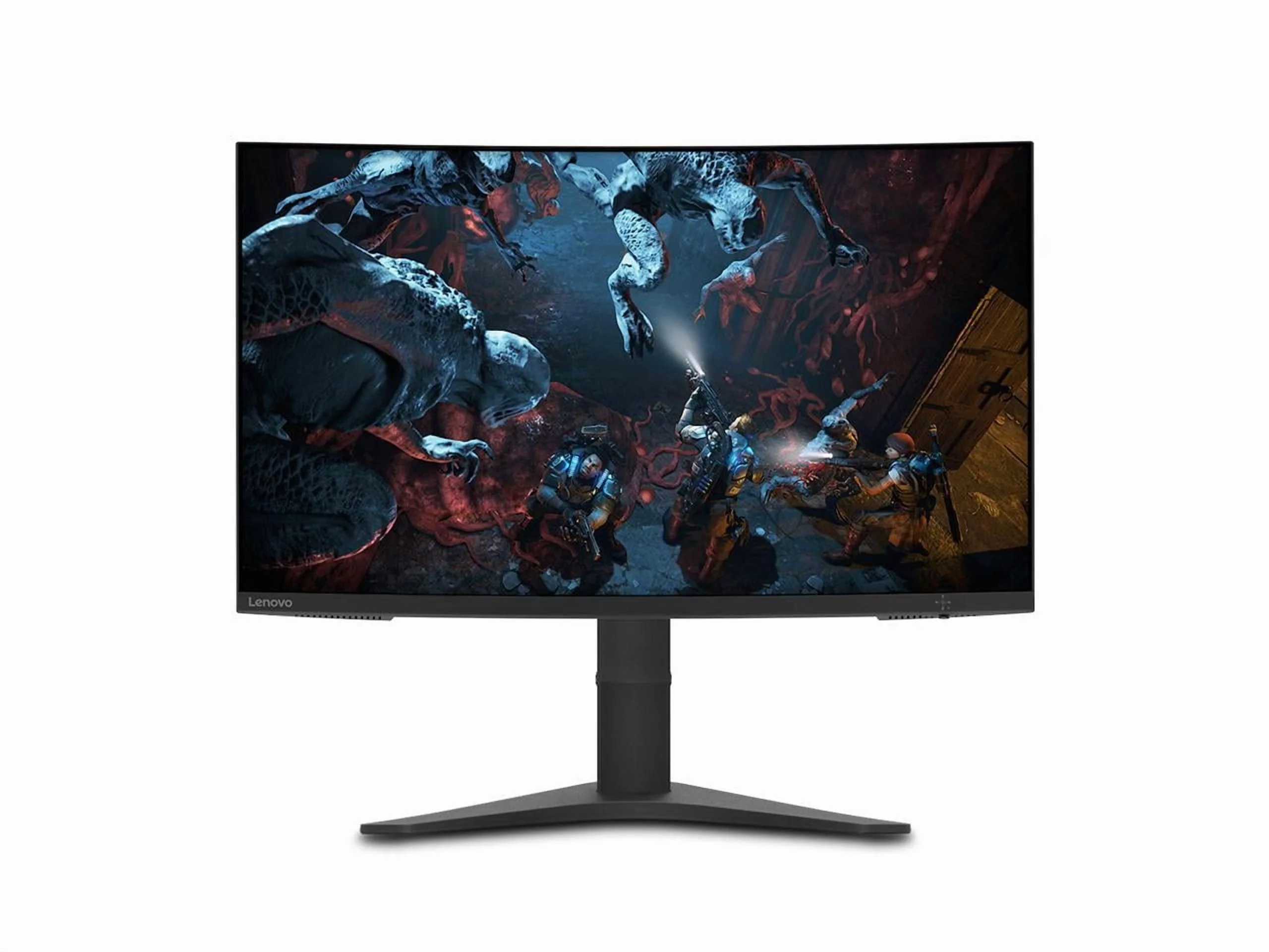 Lenovo 31.5" 144 Hz VA QHD Gaming Monitor 1 ms (MPRT) / 4 ms (Extreme mode) / 6 ms (Typical mode) / 14 ms (Off mode) FreeSync (AMD Adaptive Sync) 2560 x 1440 (2K) Curved G32qc-10